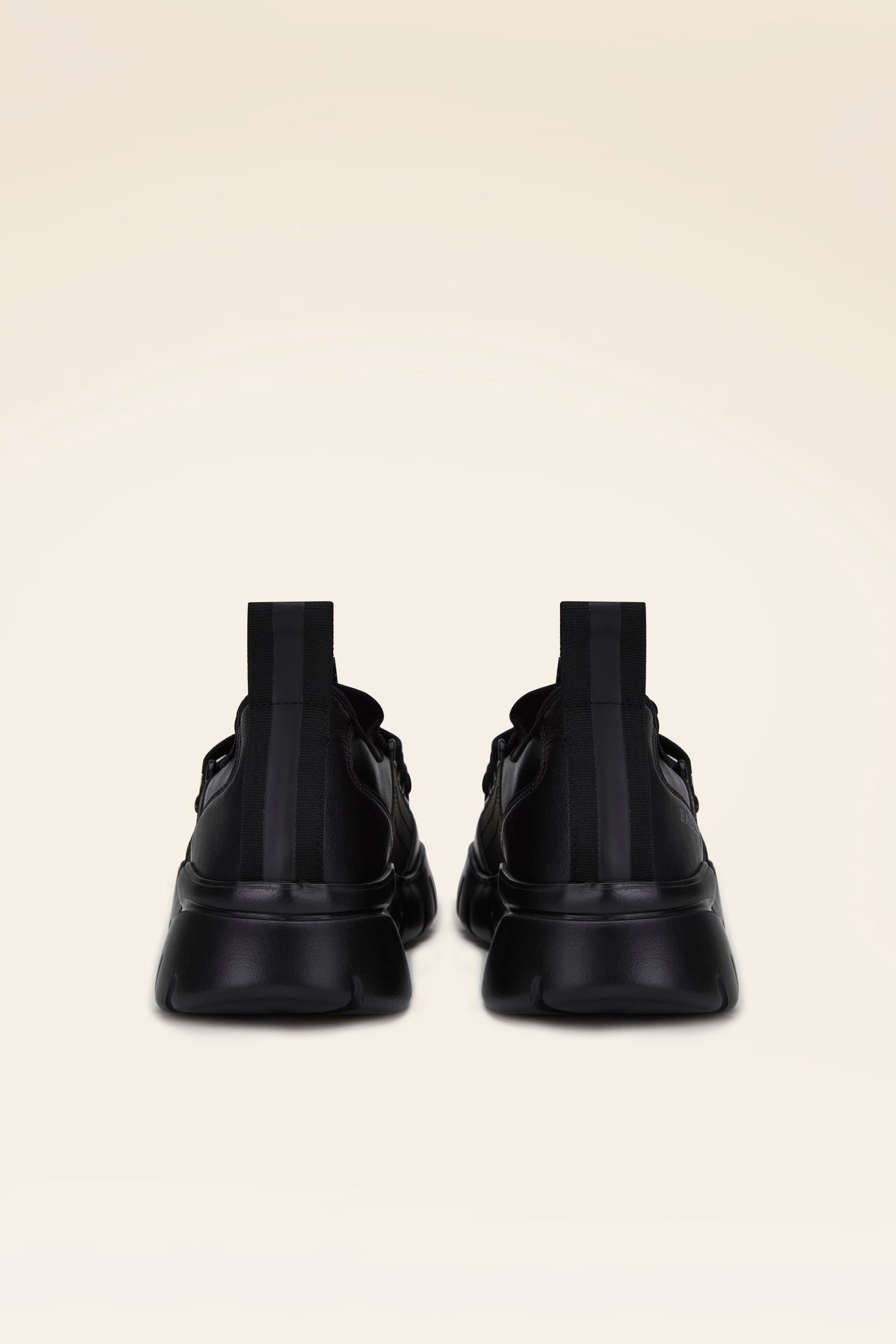 Sneaker in Black Leather - Men's - Bally - 02