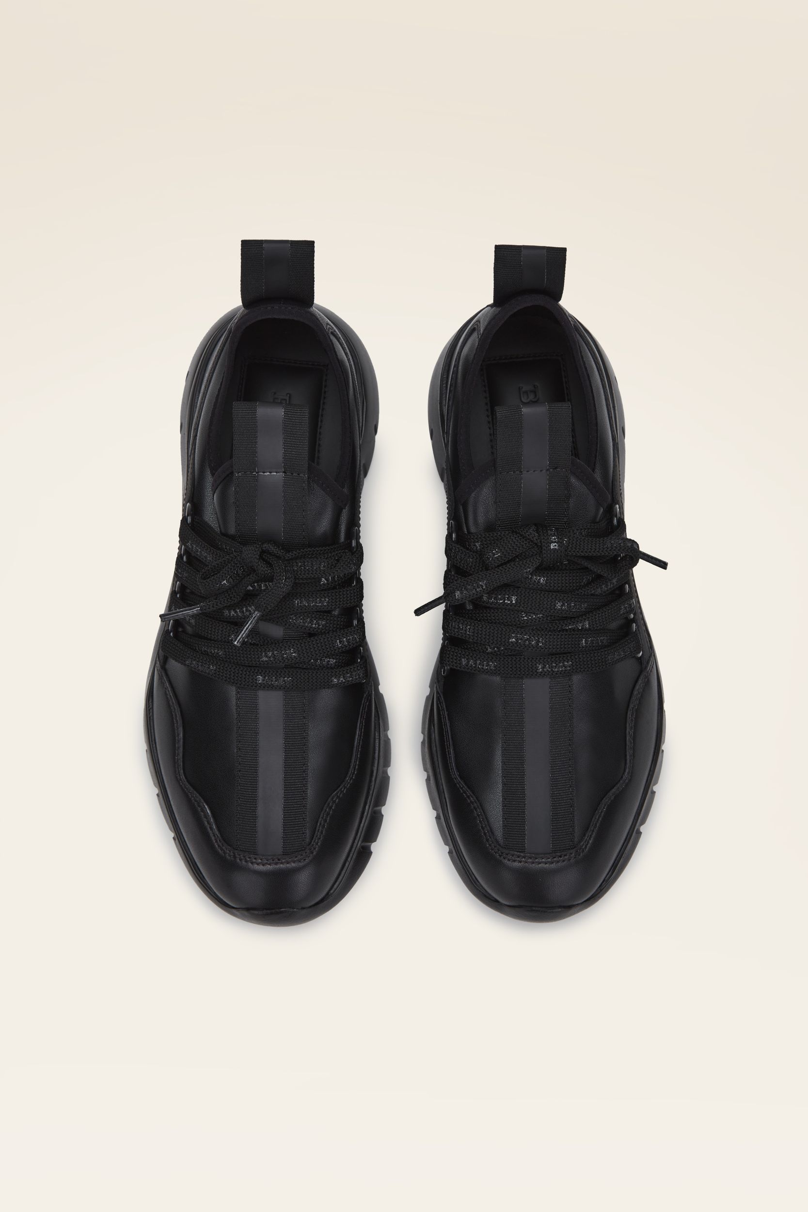 Sneaker in Black Leather - Men's - Bally - 05