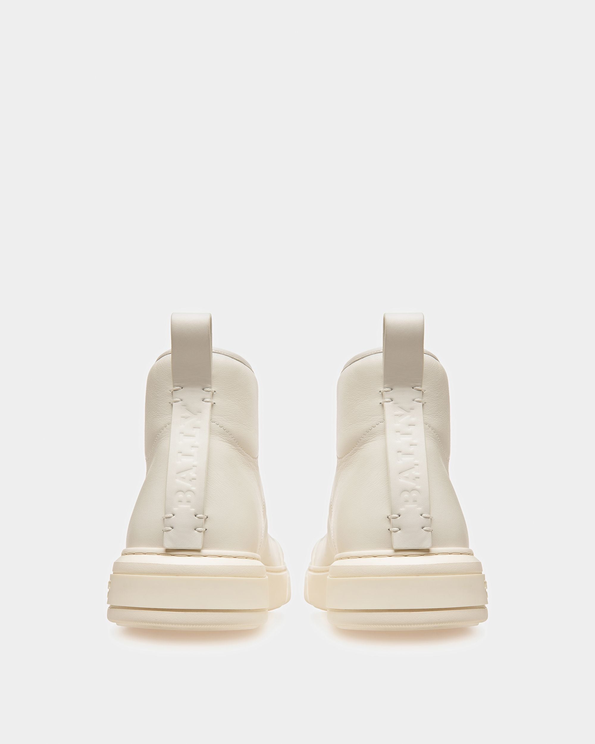 Maren Sneakers En Cuir Blanc - Homme - Bally - 04