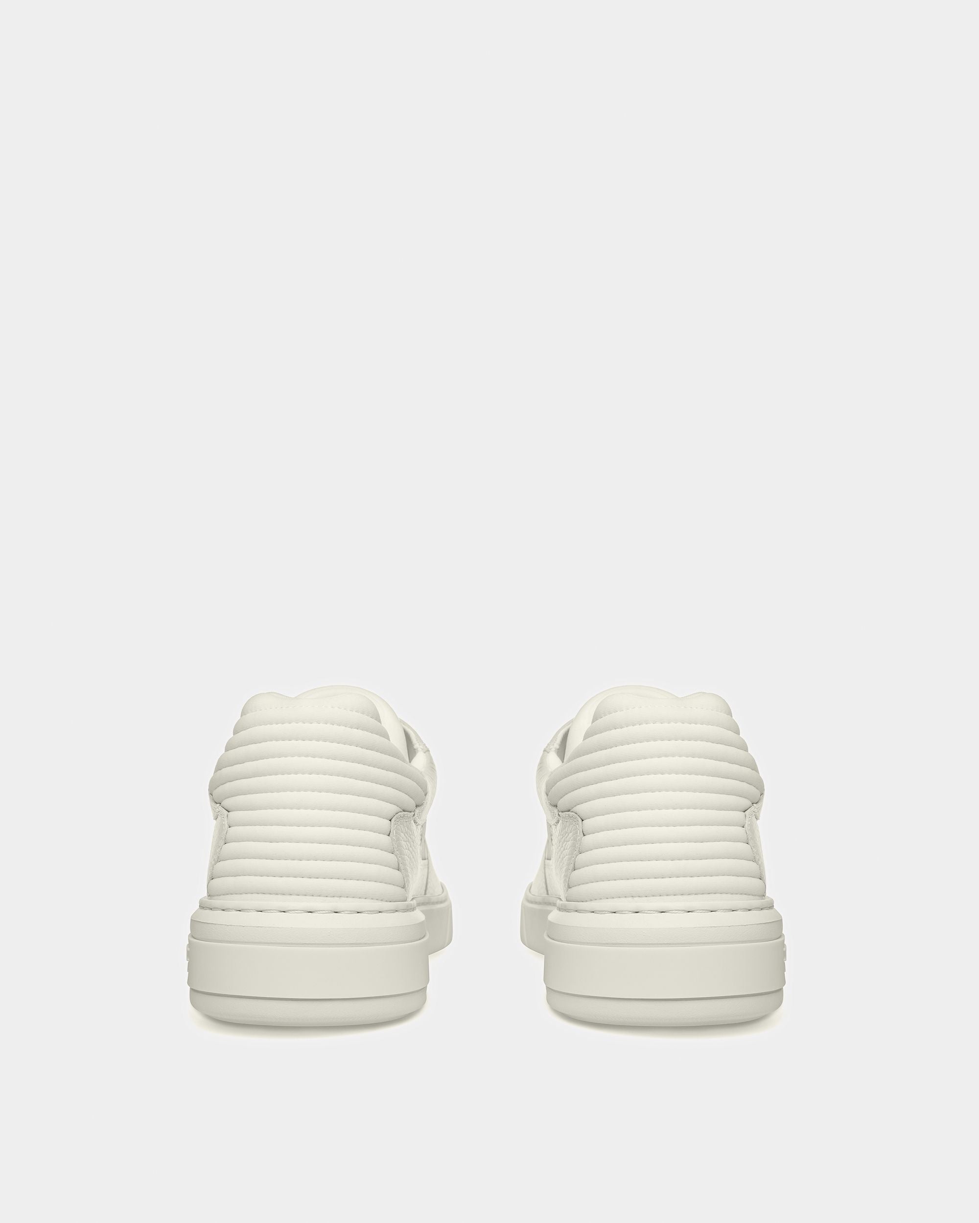 Mark Sneakers Blanches En Cuir Et Tissu - Homme - Bally - 03