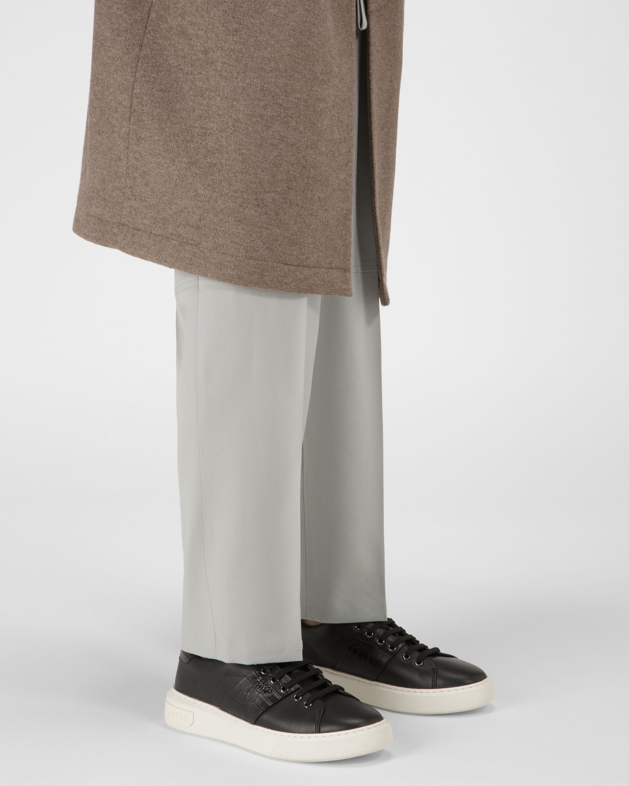 Mattye Leather Sneakers In Black - Men's - Bally - 07
