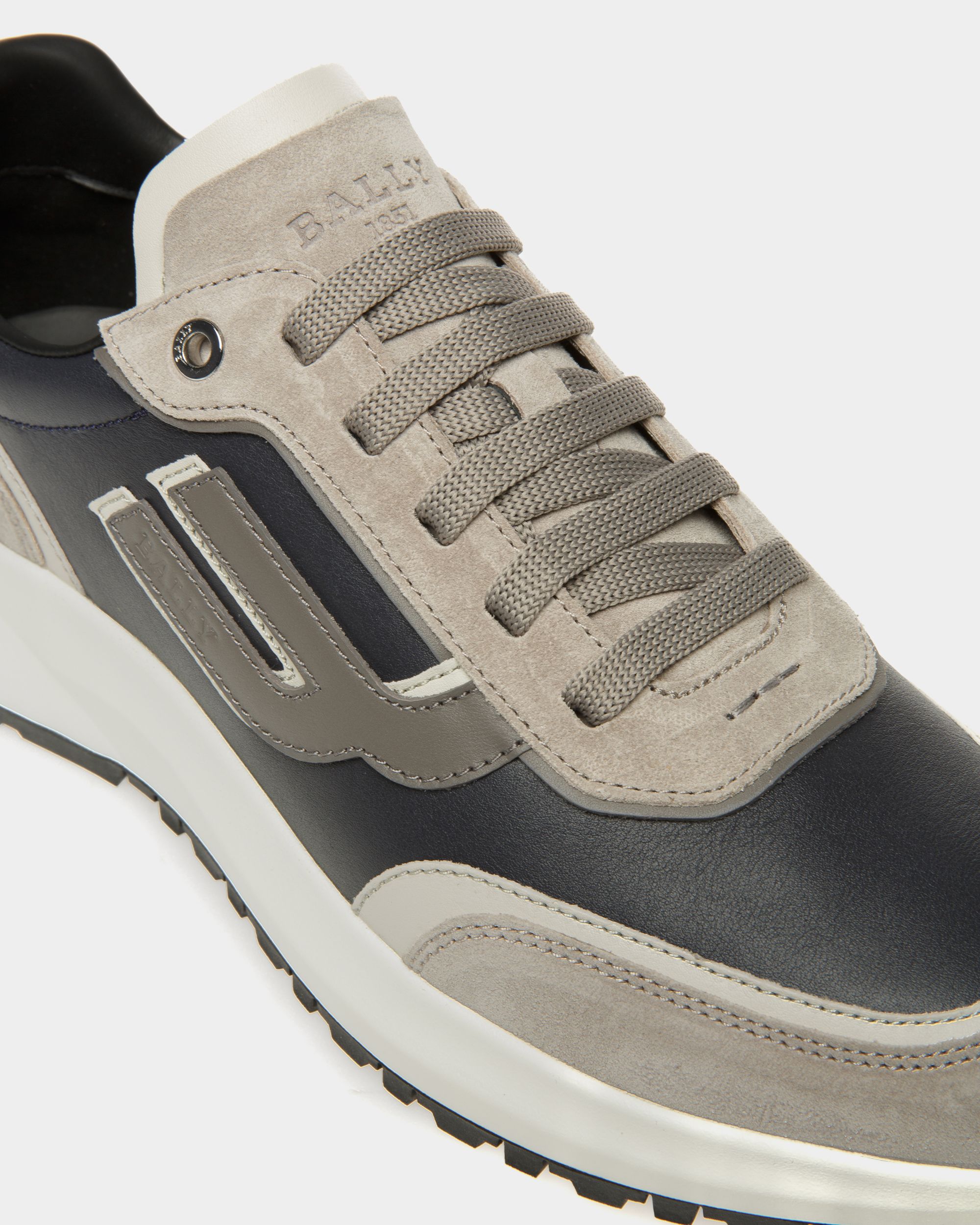 Demmy Leder-Sneaker In Grau - Herren - Bally - 02
