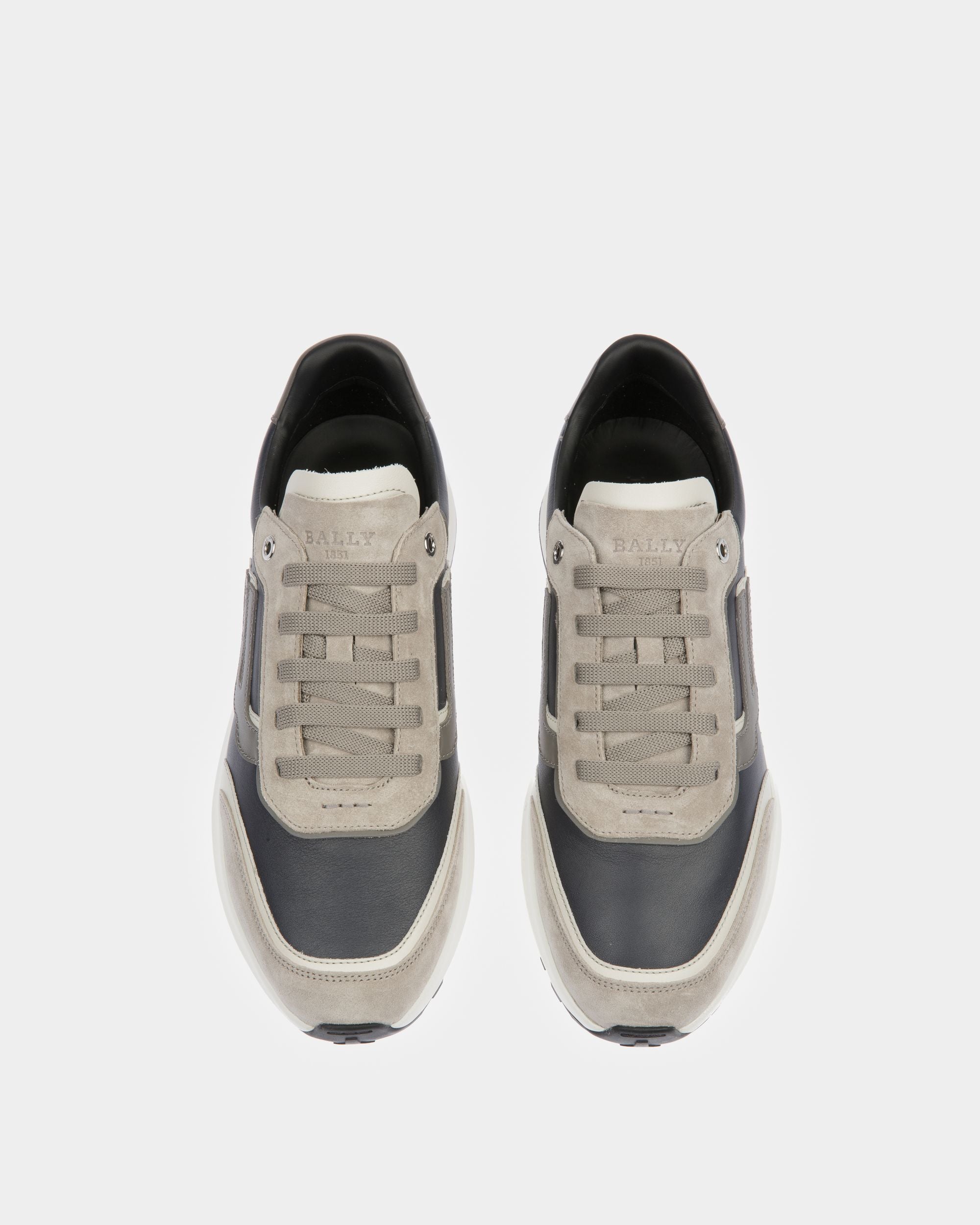 Demmy Leder-Sneaker In Grau - Herren - Bally - 05