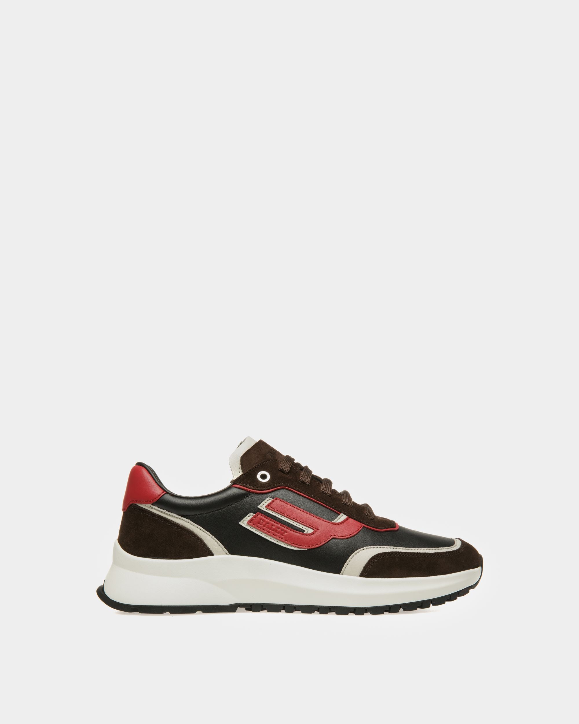Demmy Sneakers En Cuir Brun Ébène - Homme - Bally - 01