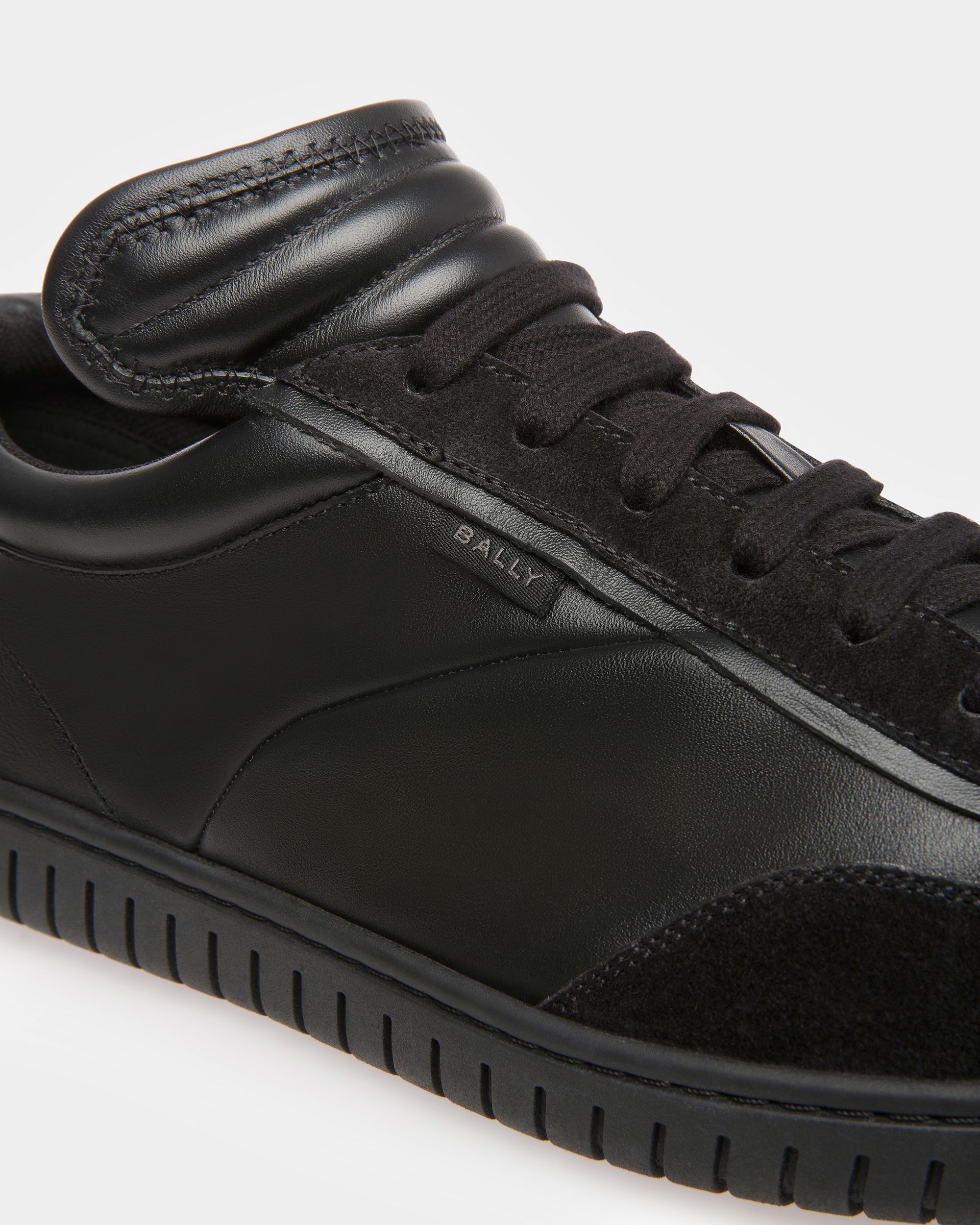 Player Sneaker Aus Leder In Schwarz - Herren - Bally - 05