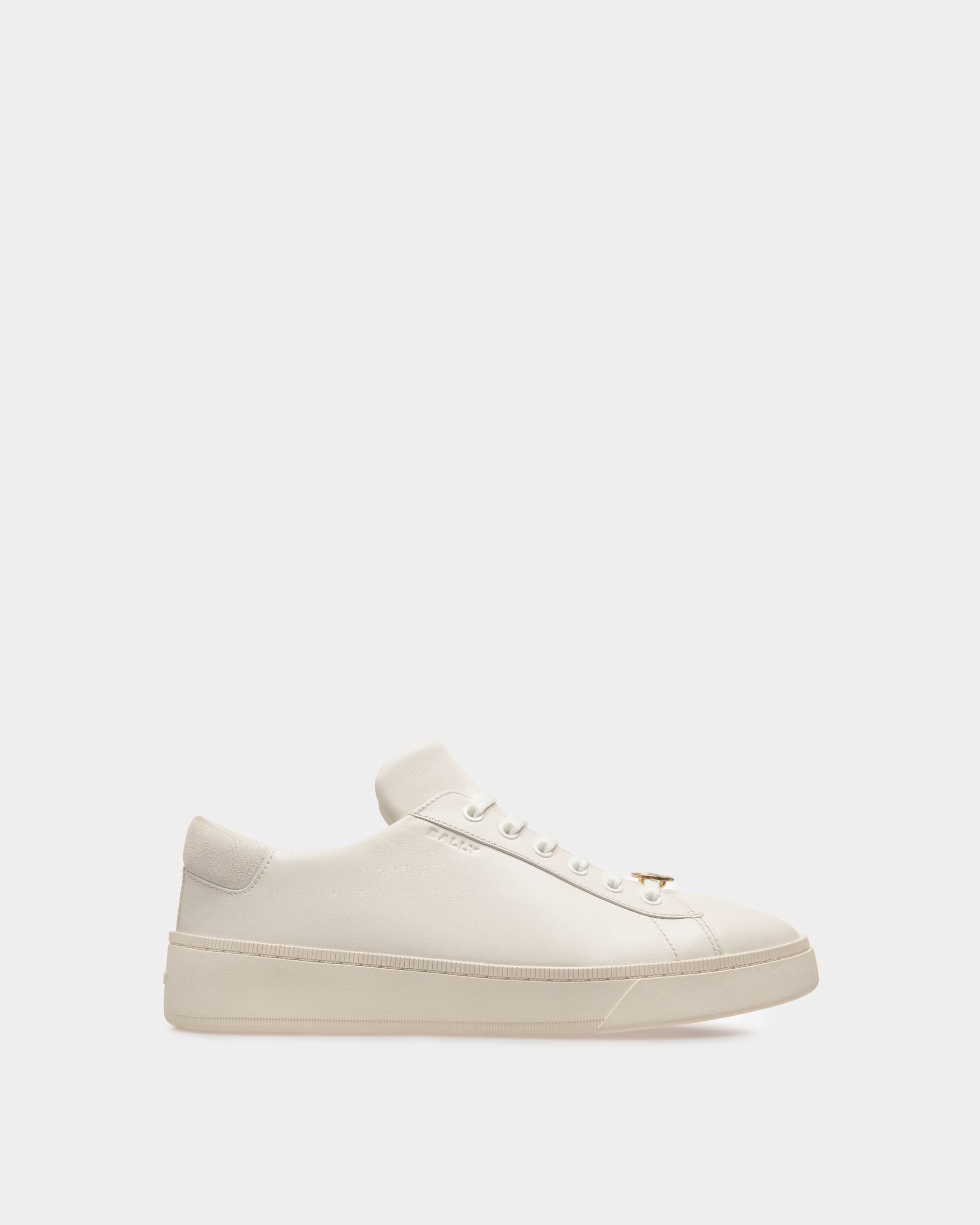 Zapatillas Raise De Piel Blanca - Hombre - Bally - 01