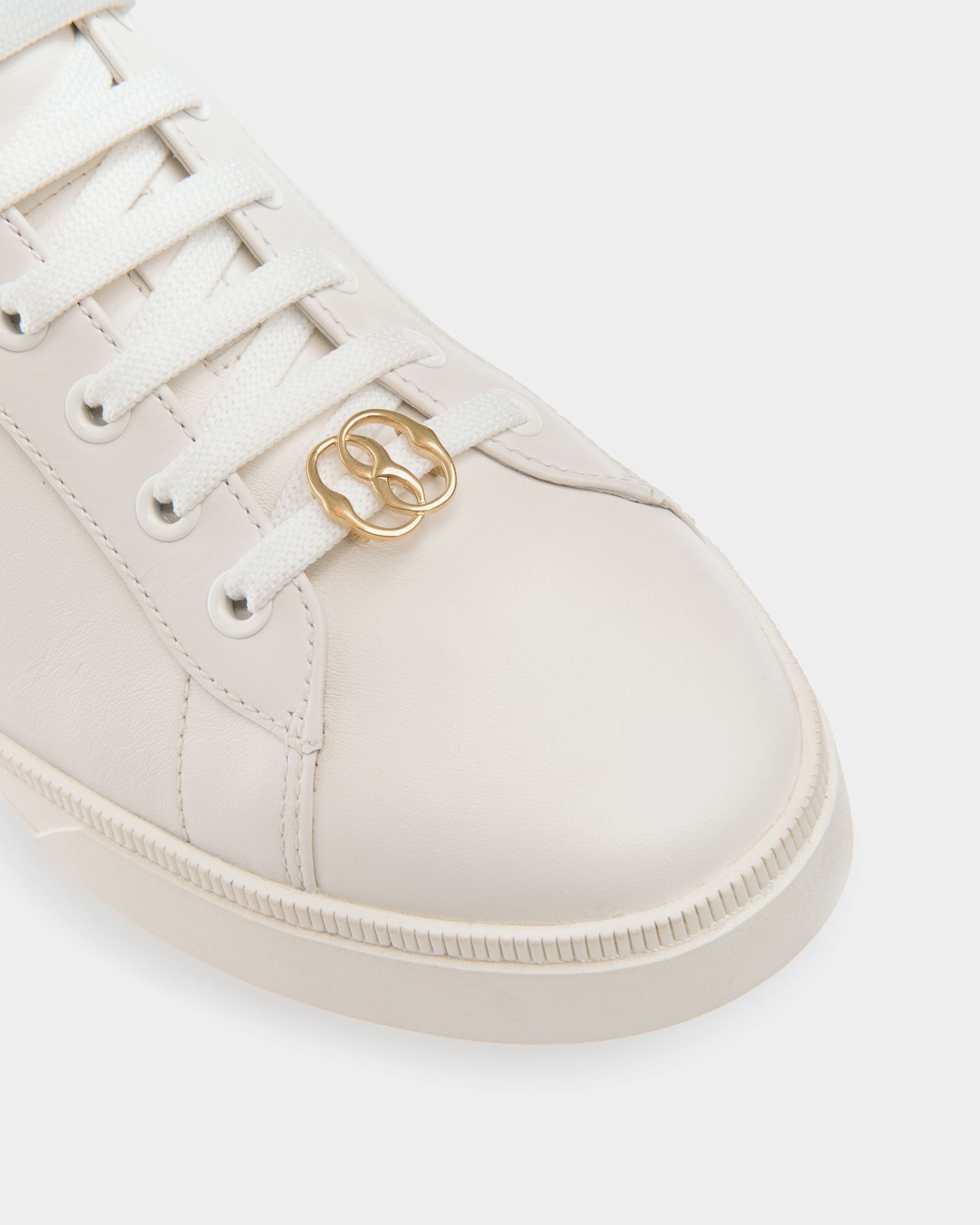 Zapatillas Raise De Piel Blanca - Hombre - Bally - 07