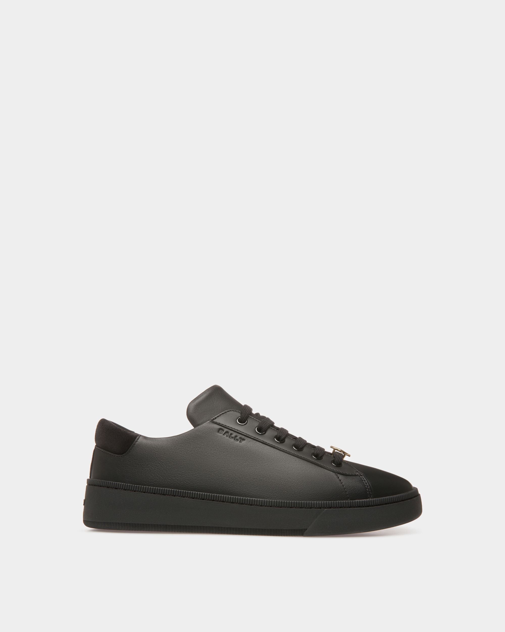 Zapatillas Raise De Piel En Negro - Hombre - Bally - 01