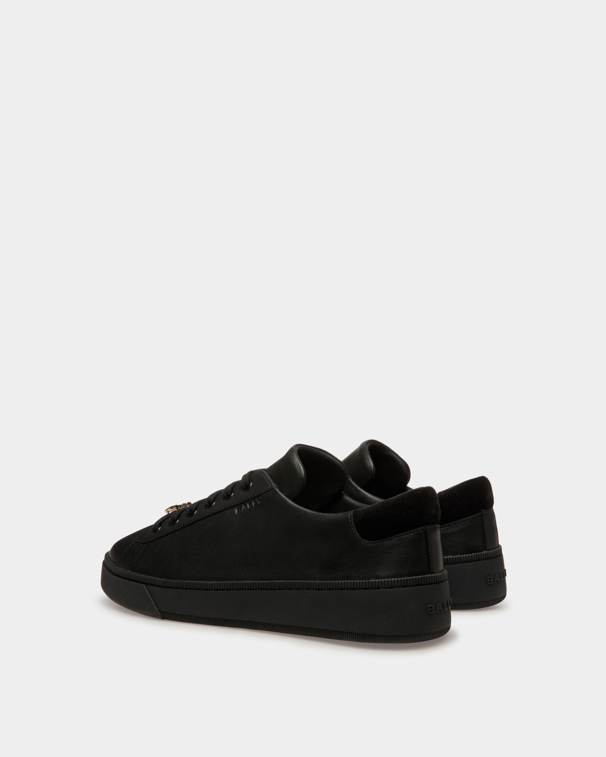 Zapatillas Raise De Piel En Negro - Hombre - Bally - 05