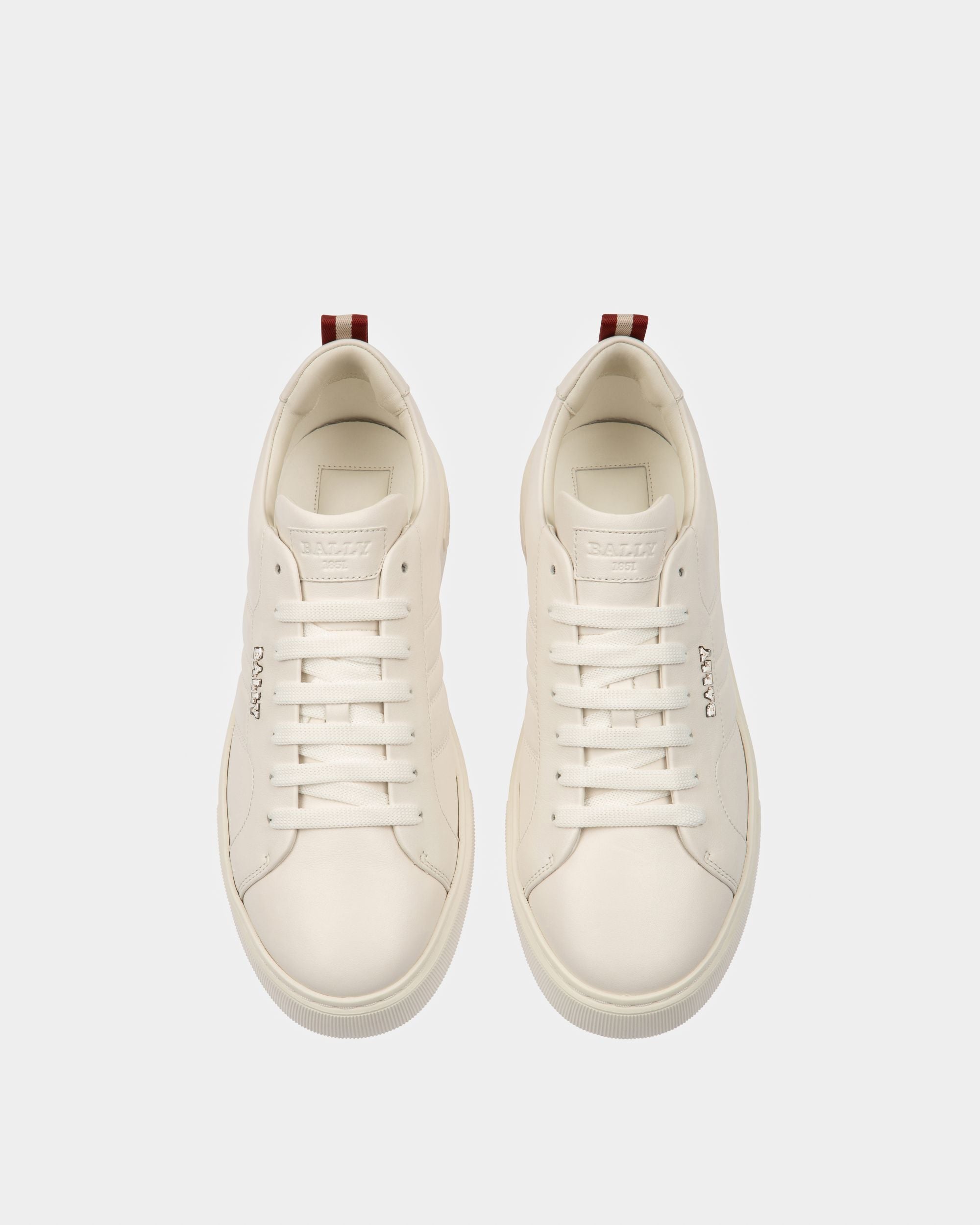 Maxim Sneaker Aus Weissem Leder - Herren - Bally - 02