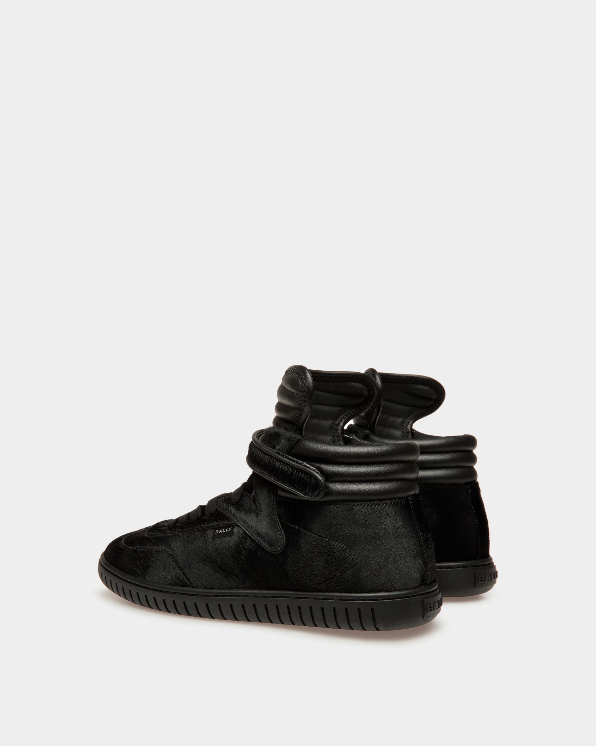Sneakers Player En Cuir Noir - Homme - Bally - 03