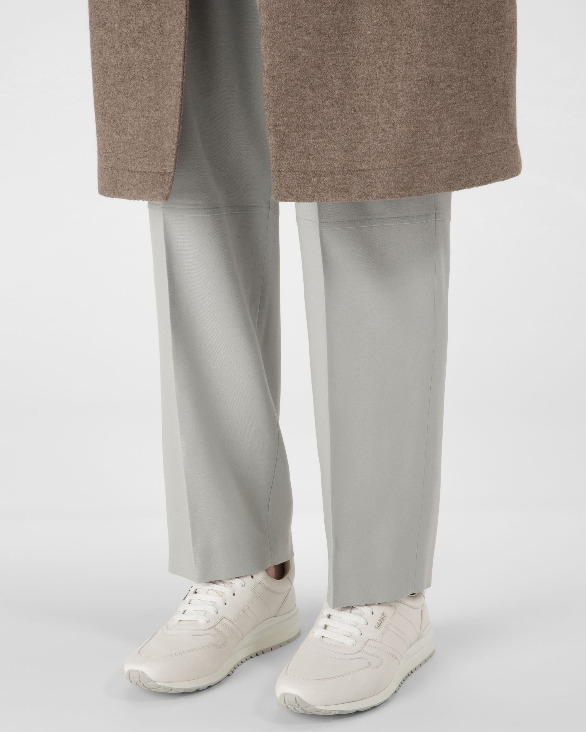 Asler Sneakers En Cuir Blanc - Homme - Bally - 02