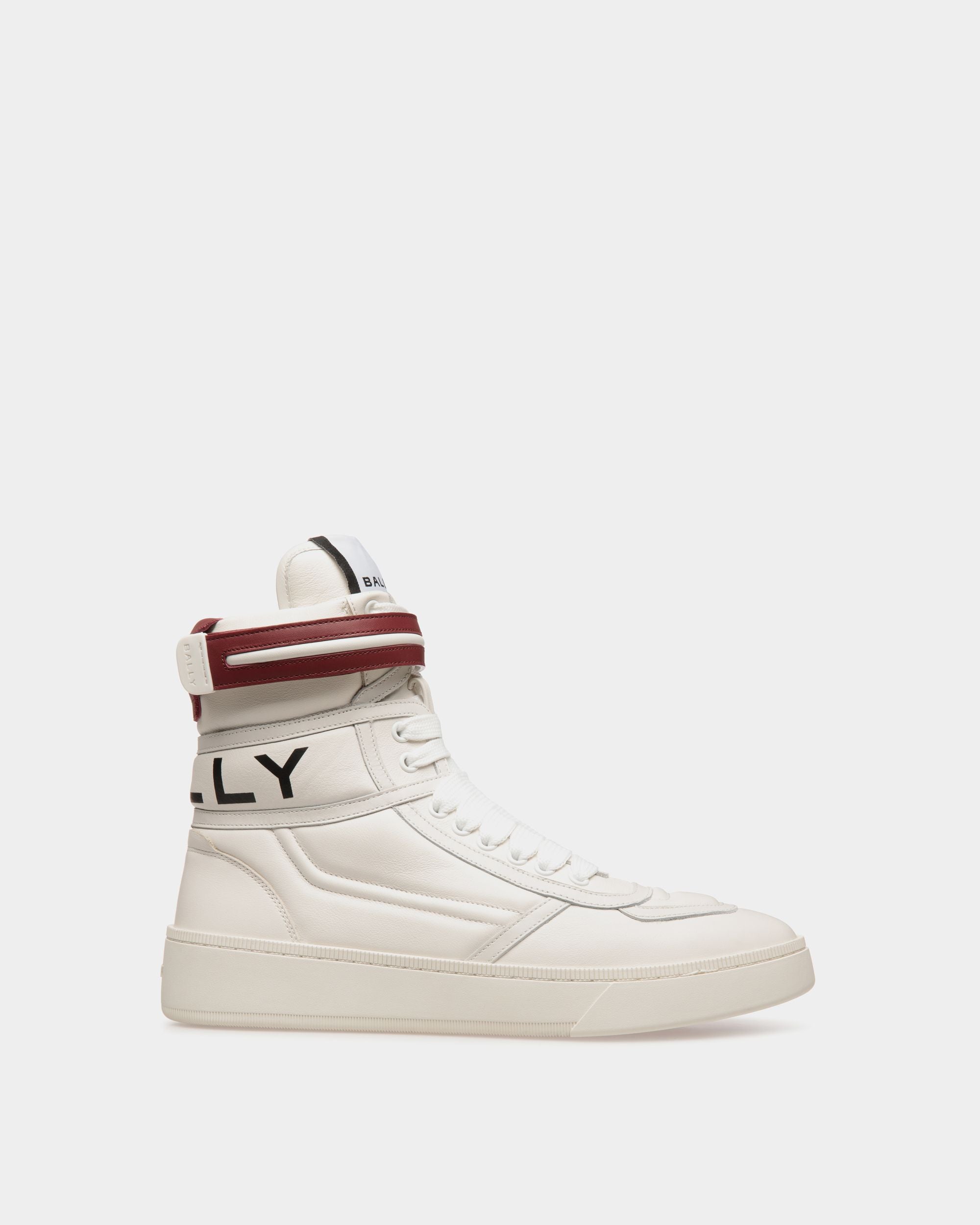 Raise Sneaker In White Leather - Herren - Bally - 01