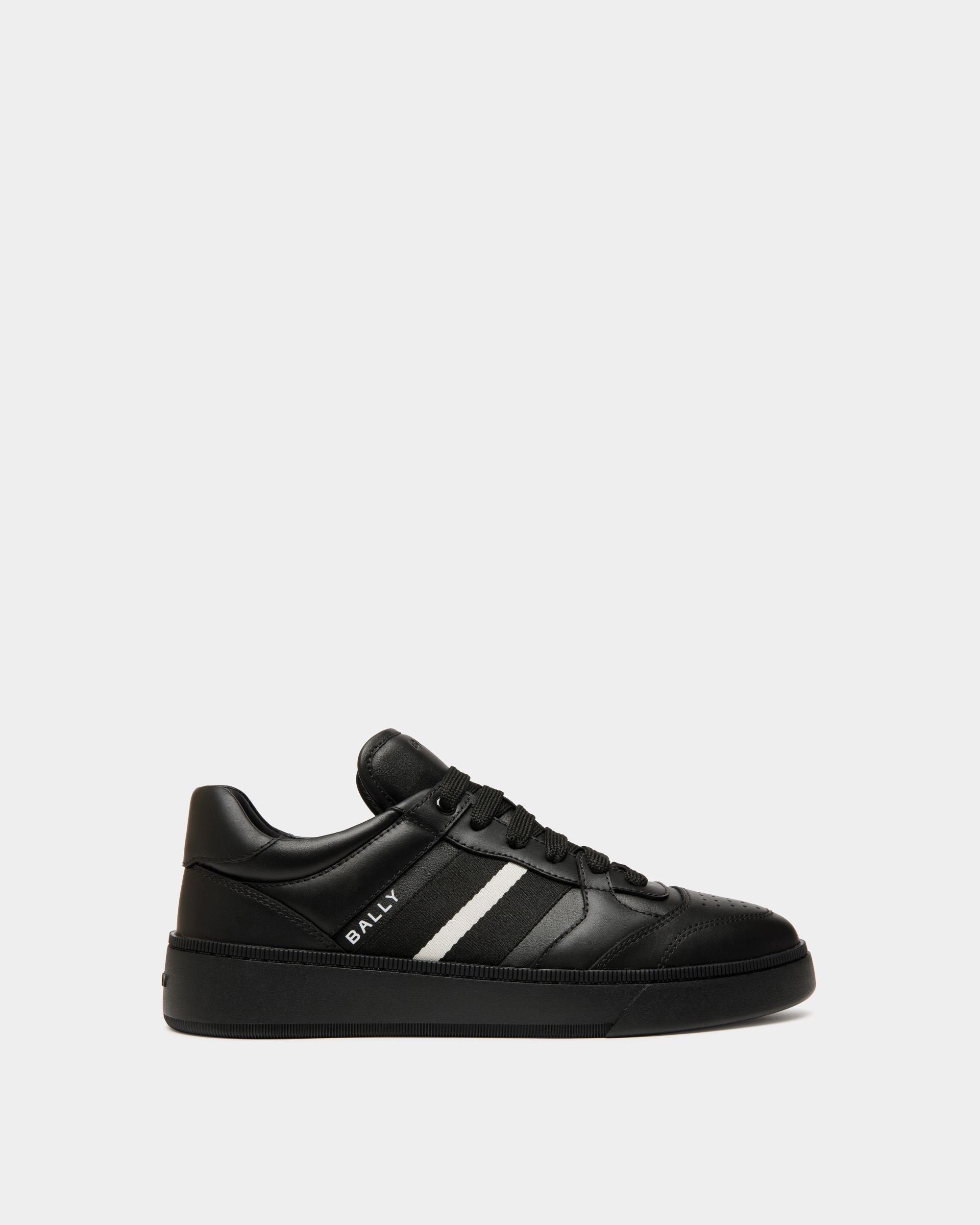 Zapatilla Raise De Piel Negra - Hombre - Bally - 01