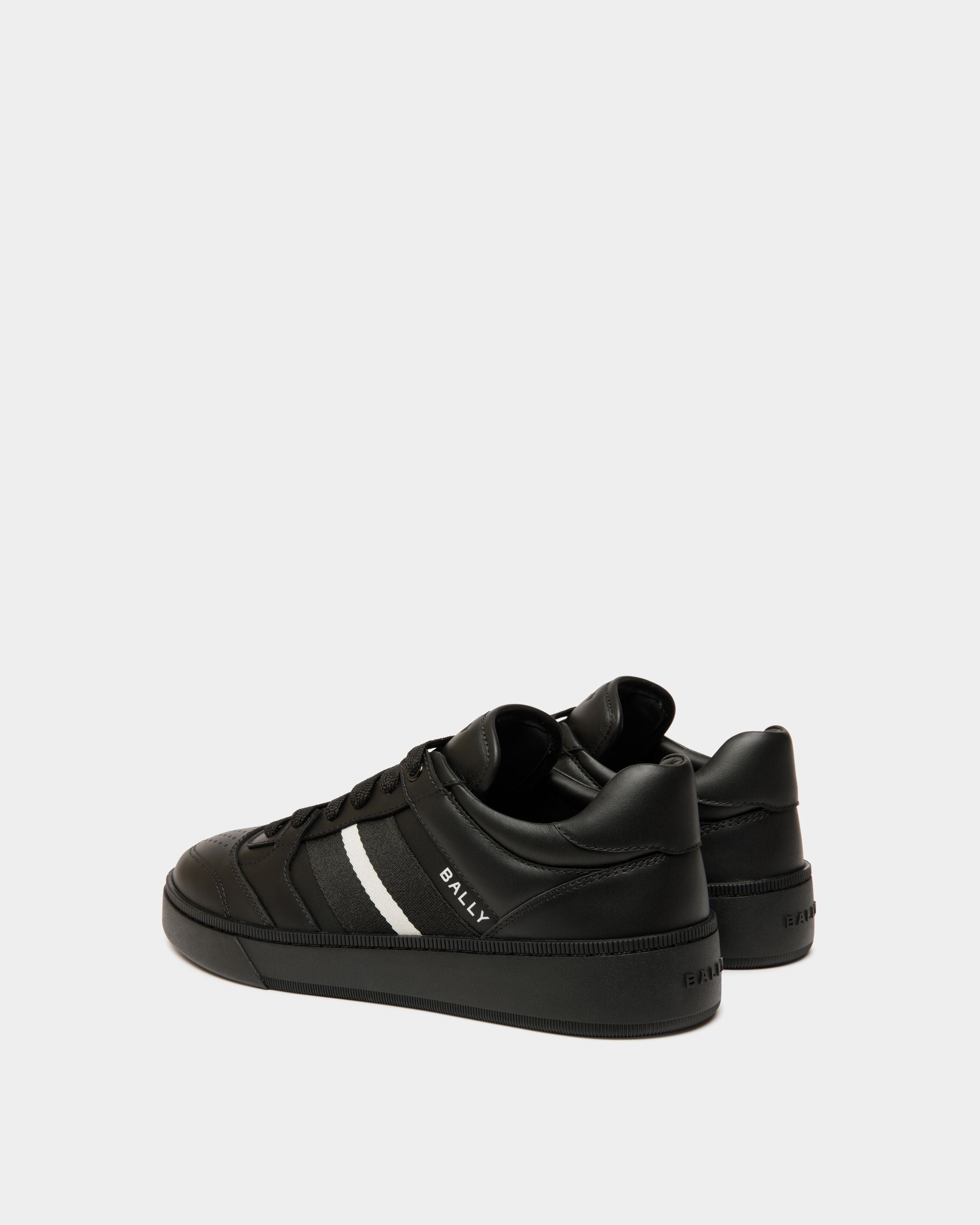 Zapatilla Raise De Piel Negra - Hombre - Bally - 03