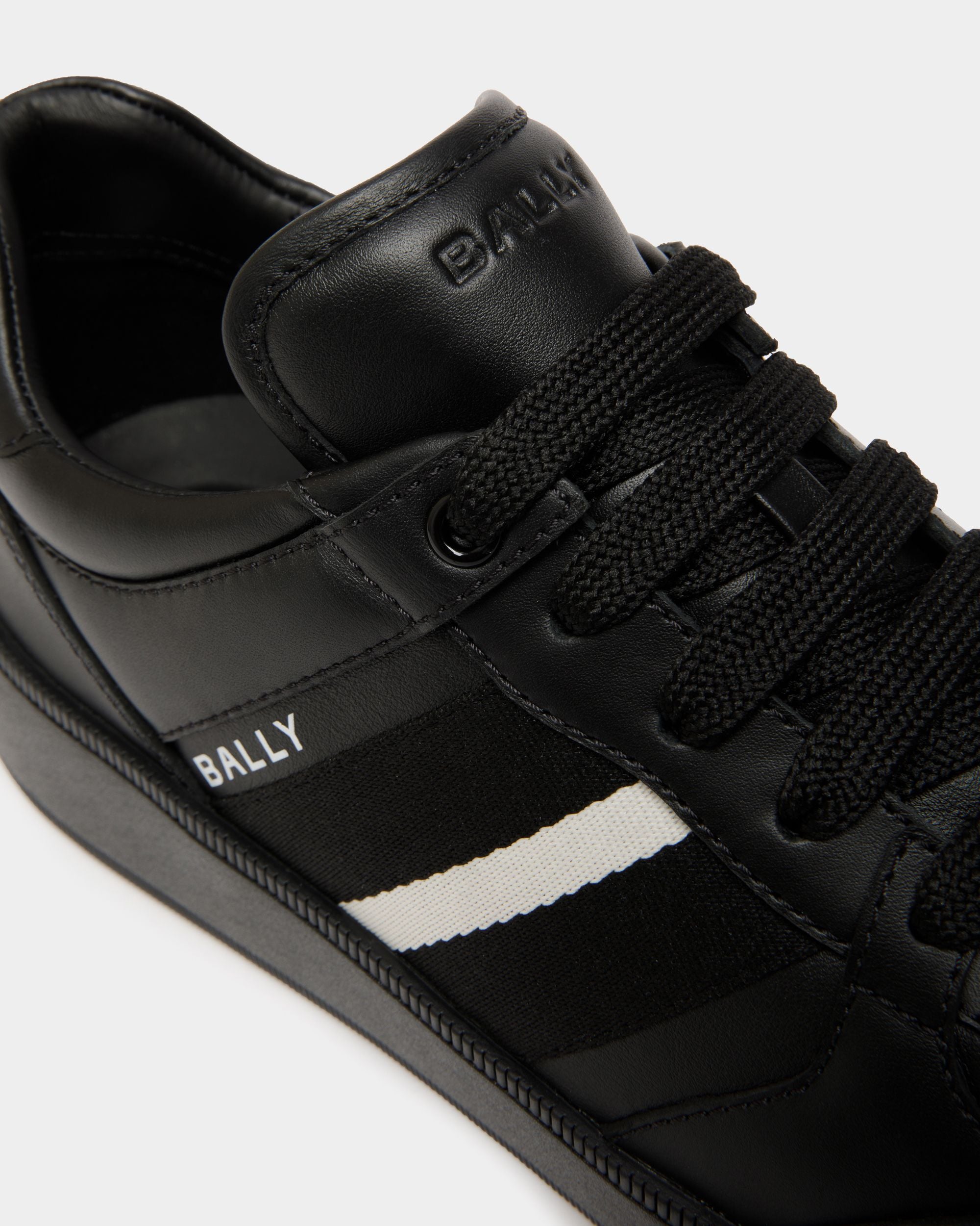Zapatilla Raise De Piel Negra - Hombre - Bally - 05