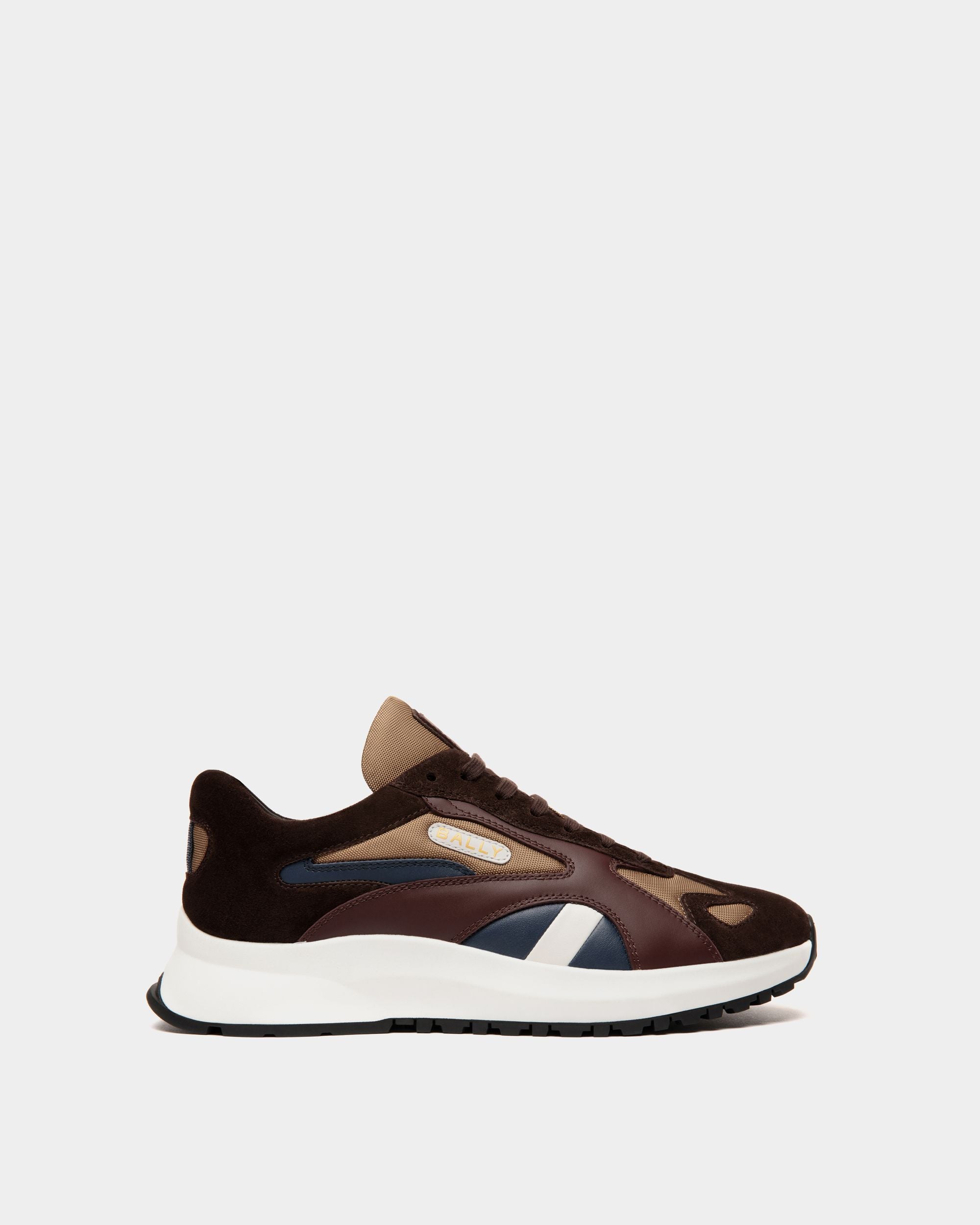 Sneaker Outline En Nylon Et Cuir - Homme - Bally - 01