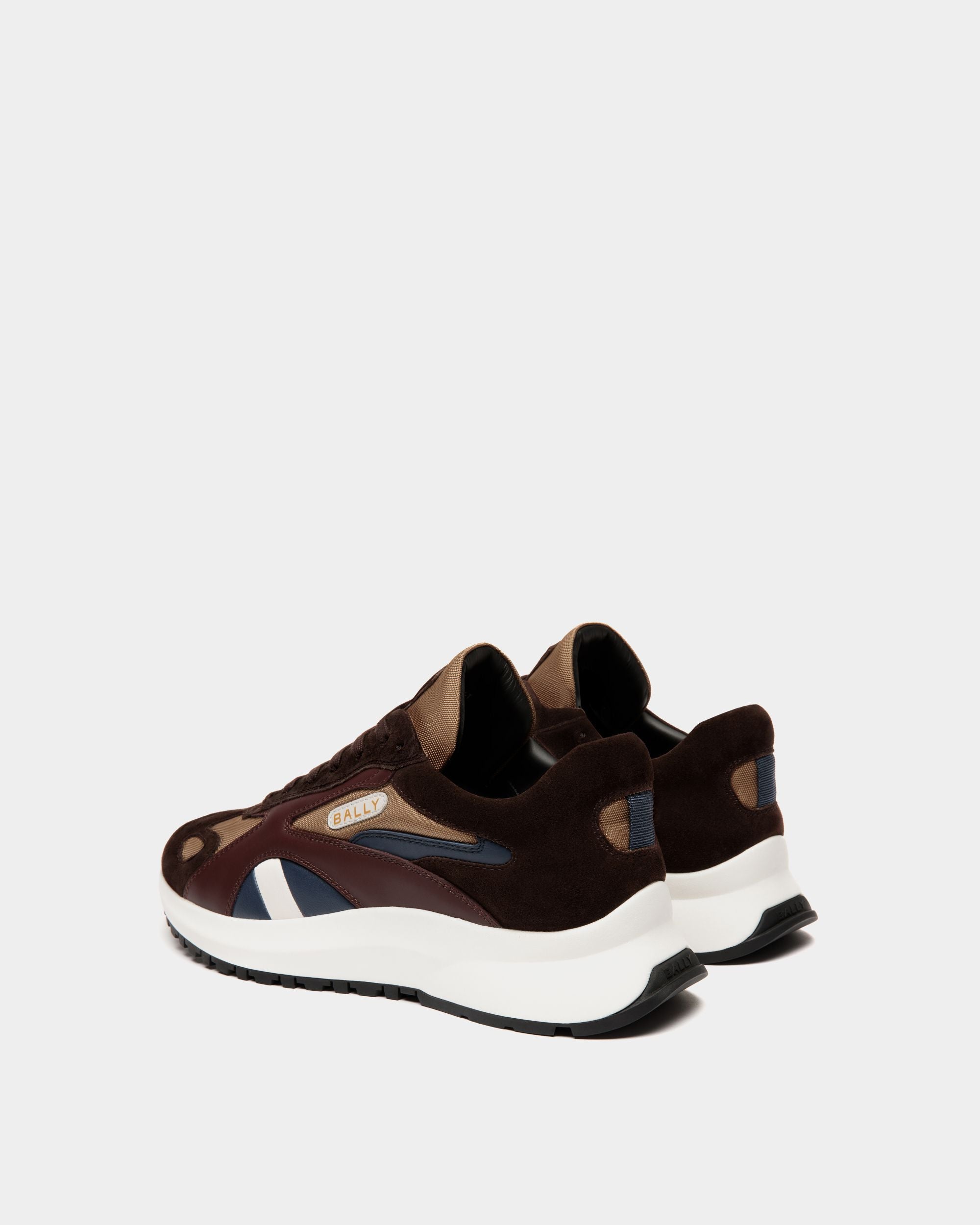 Sneaker Outline En Nylon Et Cuir - Homme - Bally - 03