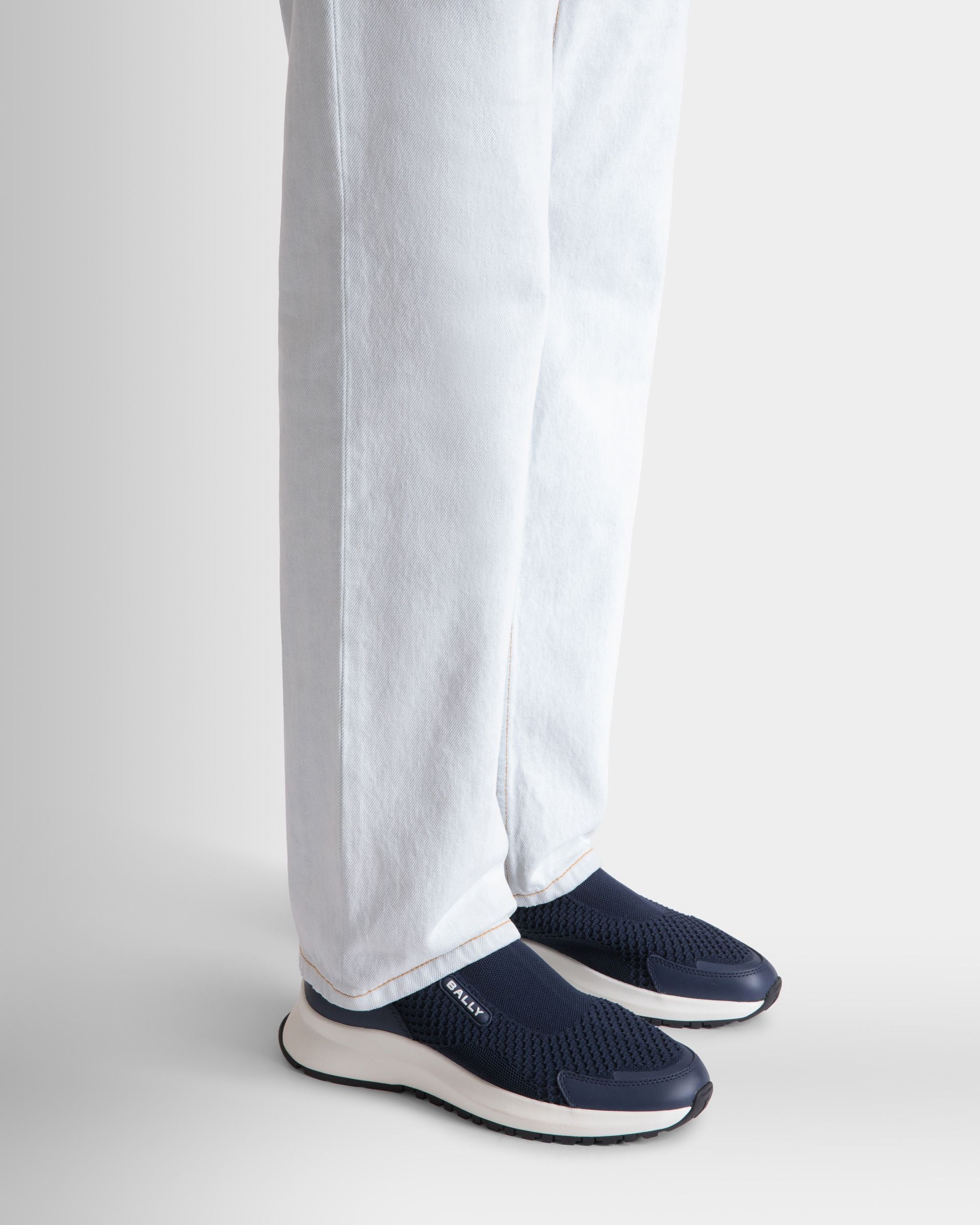 Outline Sneaker Aus Strickgewebe - Herren - Bally - 02