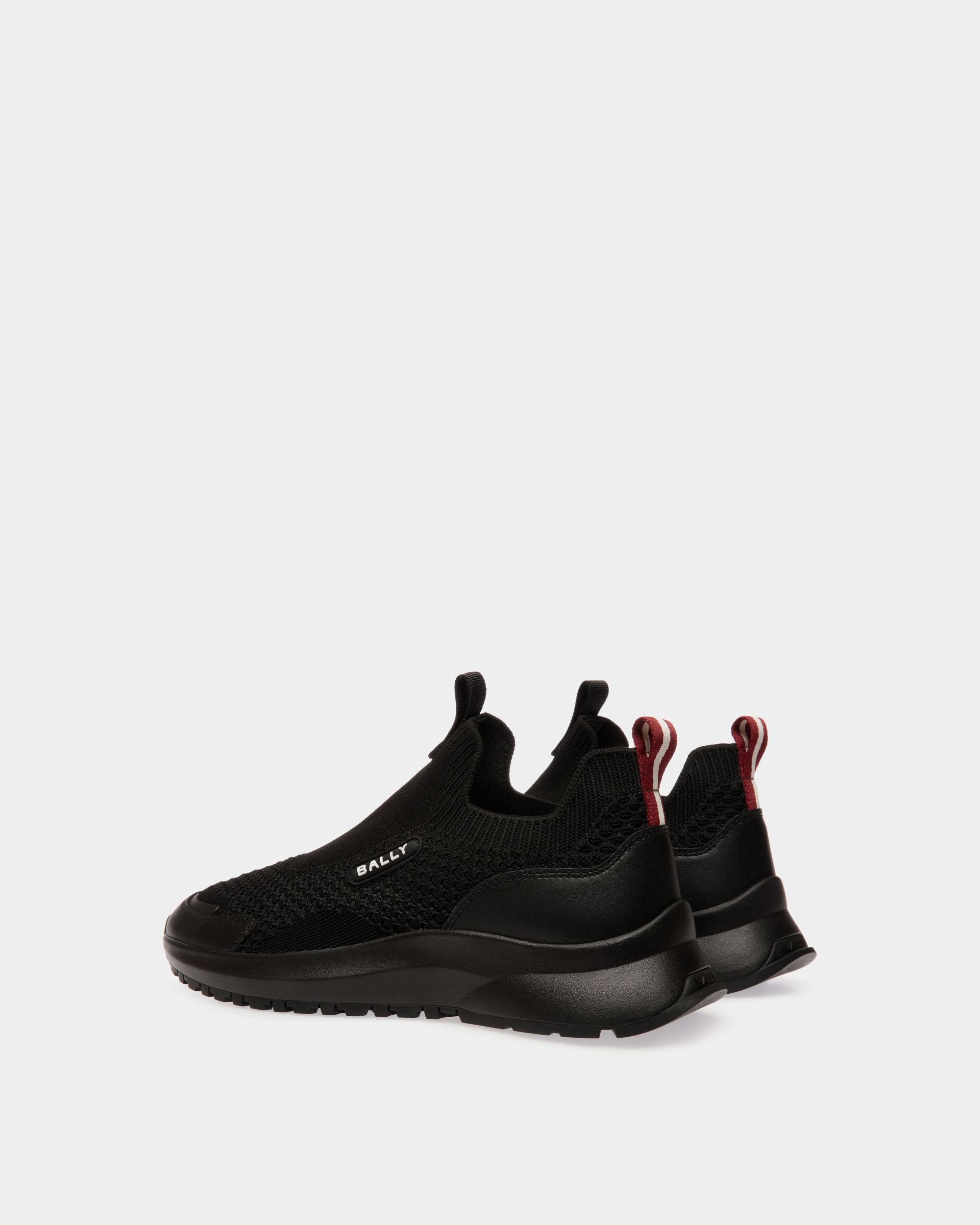 Outline Sneaker in Black Knit - Herren - Bally - 03
