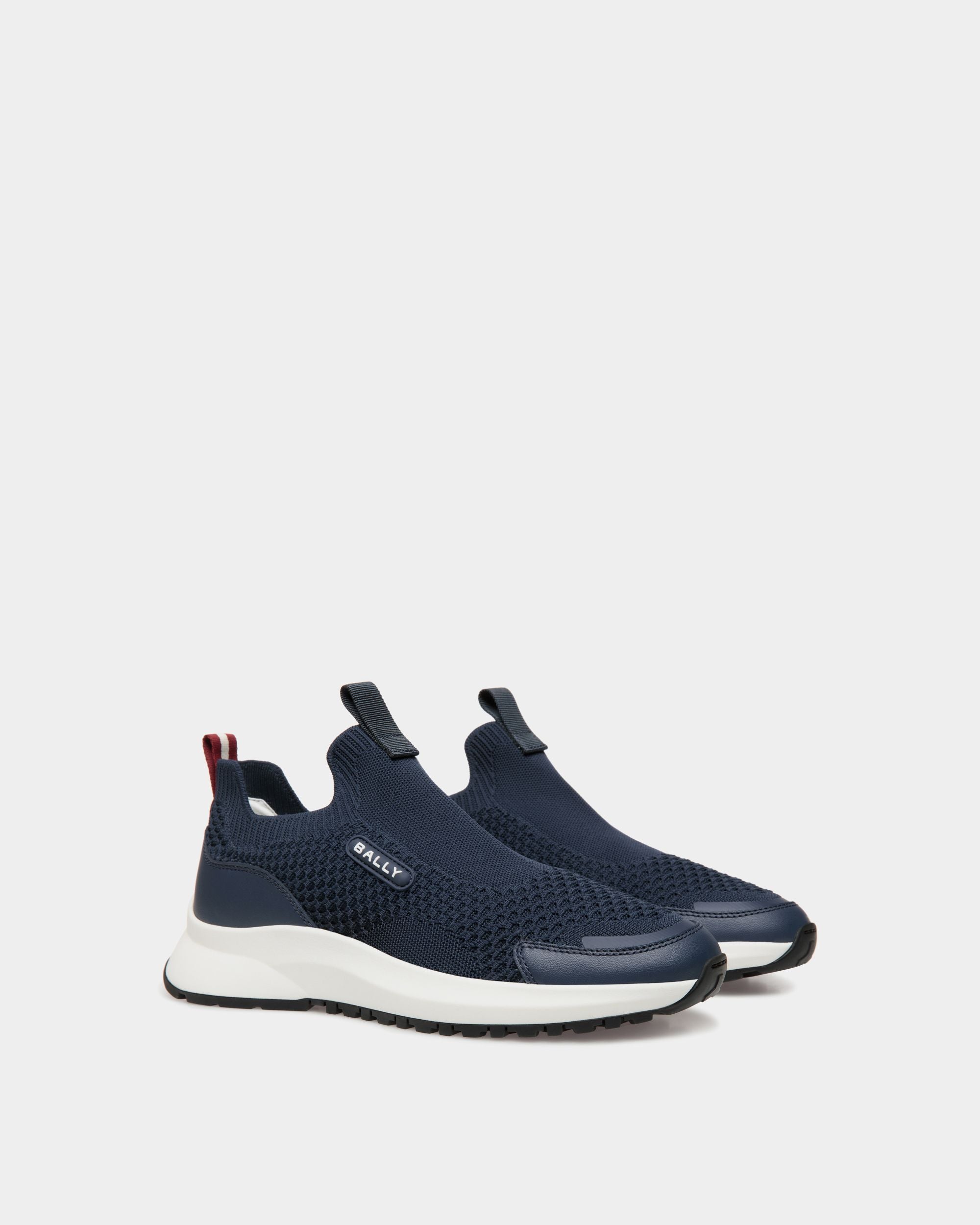 Outline Sneaker in Knit Fabric - Hombre - Bally - 02
