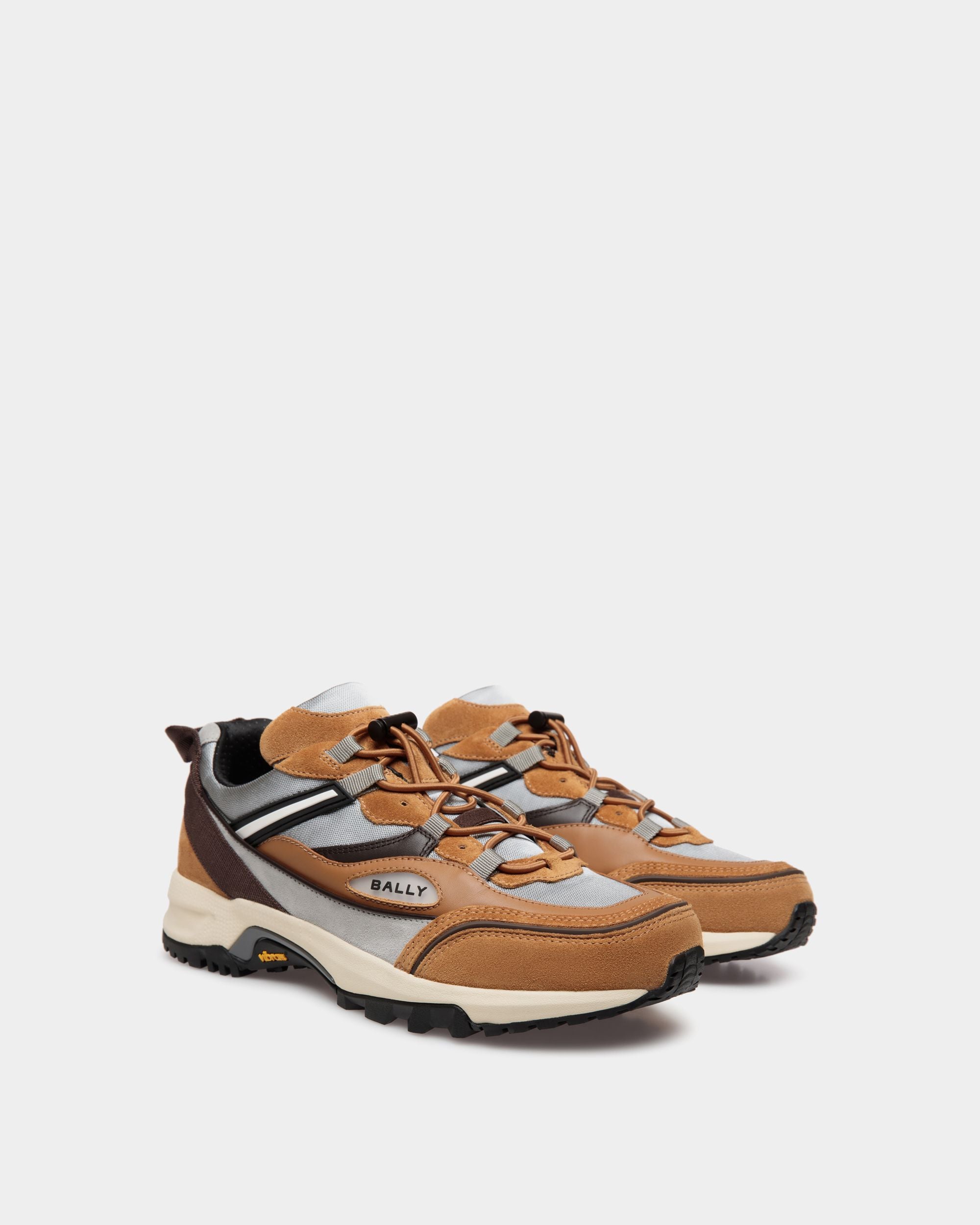 Faster Sneaker Aus Mehrfarbigem Leder Und Nylon - Herren - Bally - 03