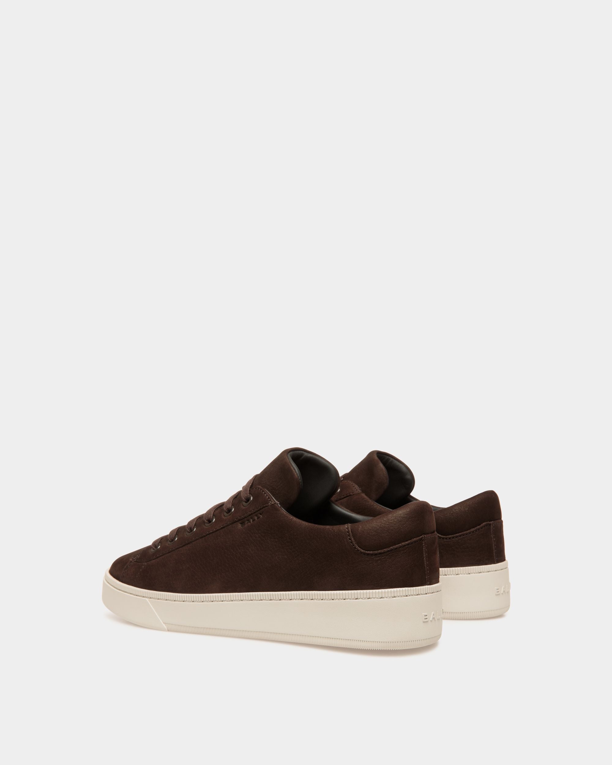 Zapatilla Raise De Nobuk Ébano - Hombre - Bally - 03