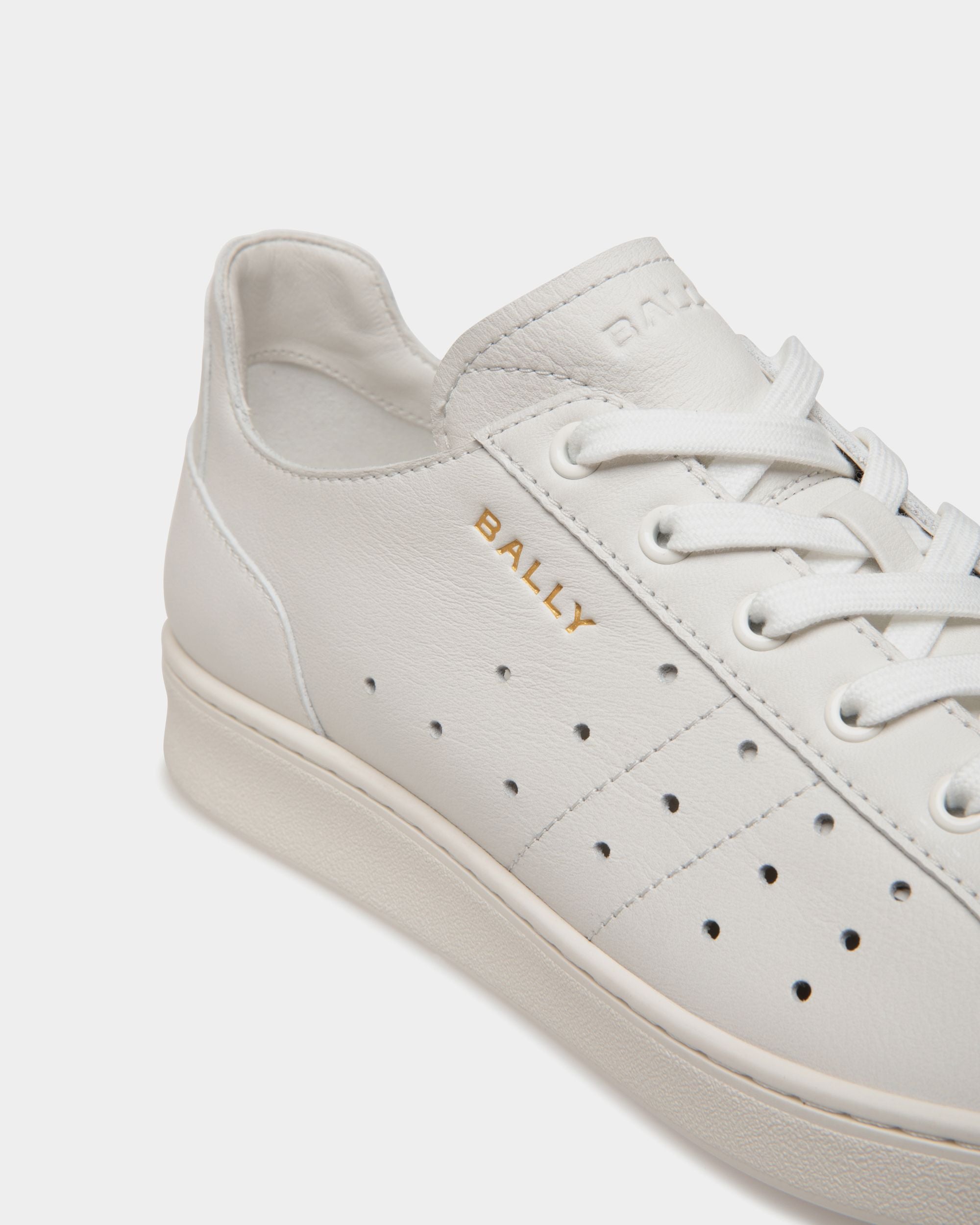 Sneakers Tennis Aus Leder In Weiß - Herren - Bally - 06