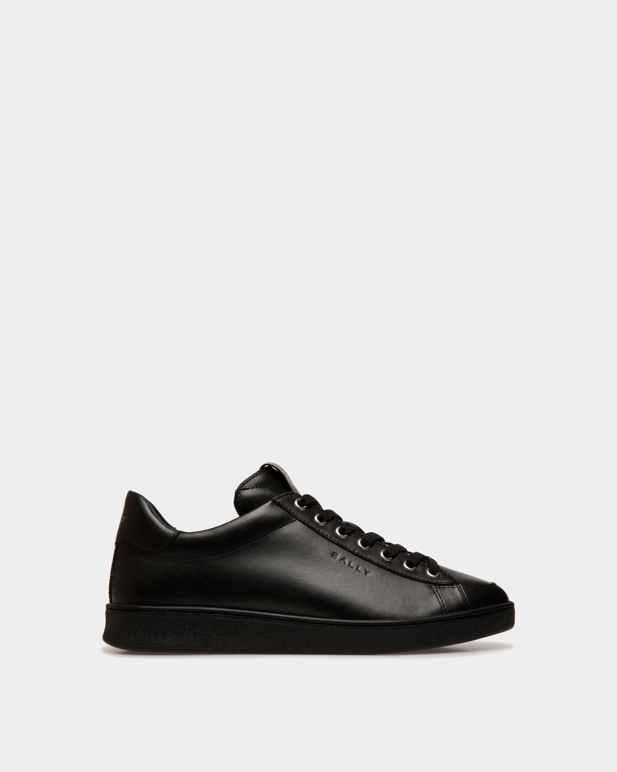 Tennis Sneaker in Black Eco-Leather - Herren - Bally - 01