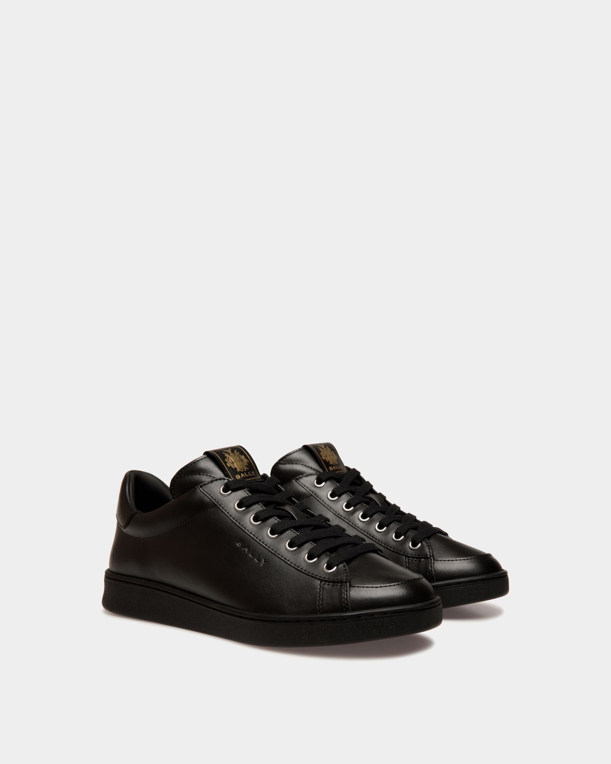 Tennis Sneaker in Black Eco-Leather - Herren - Bally - 02