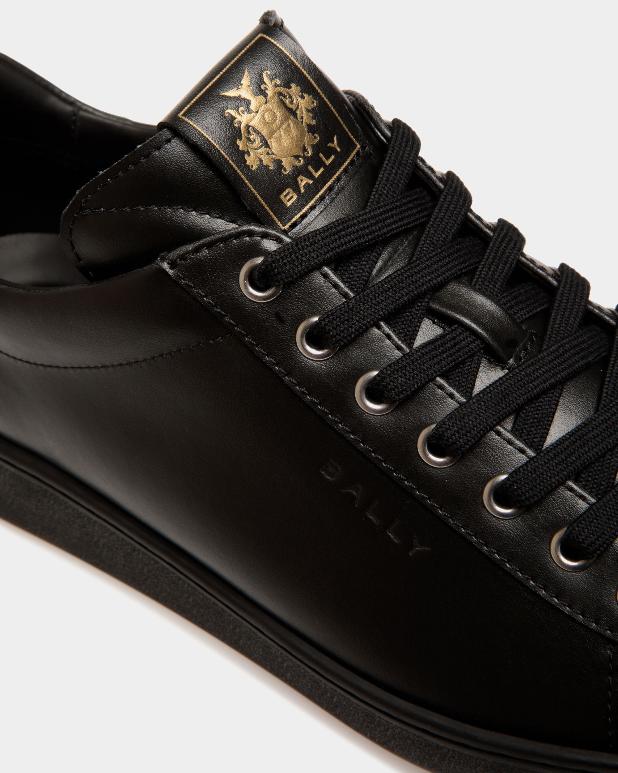 Tennis Sneaker in Black Eco-Leather - Herren - Bally - 05