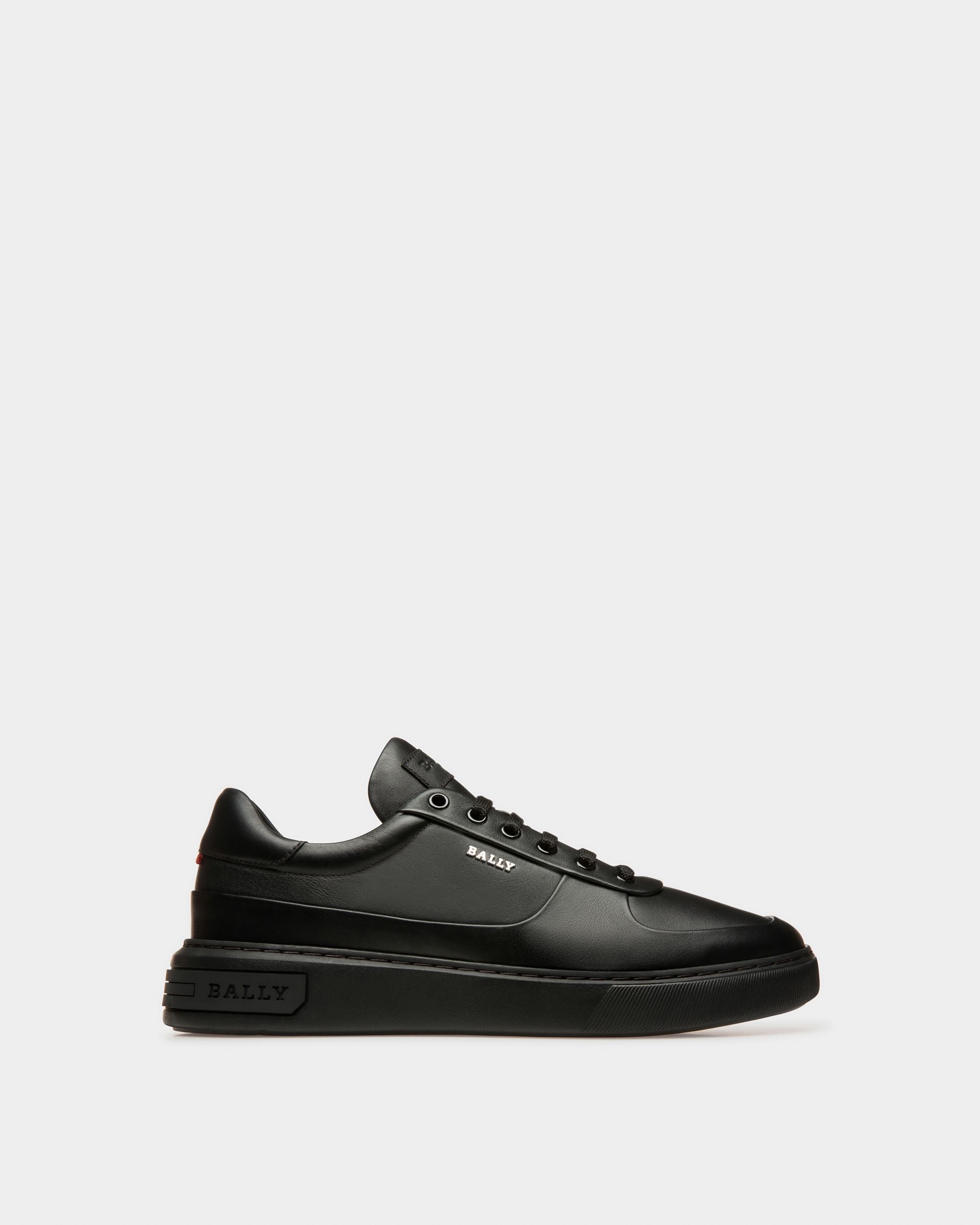 Manny Sneakers En Cuir Noir - Homme - Bally - 01