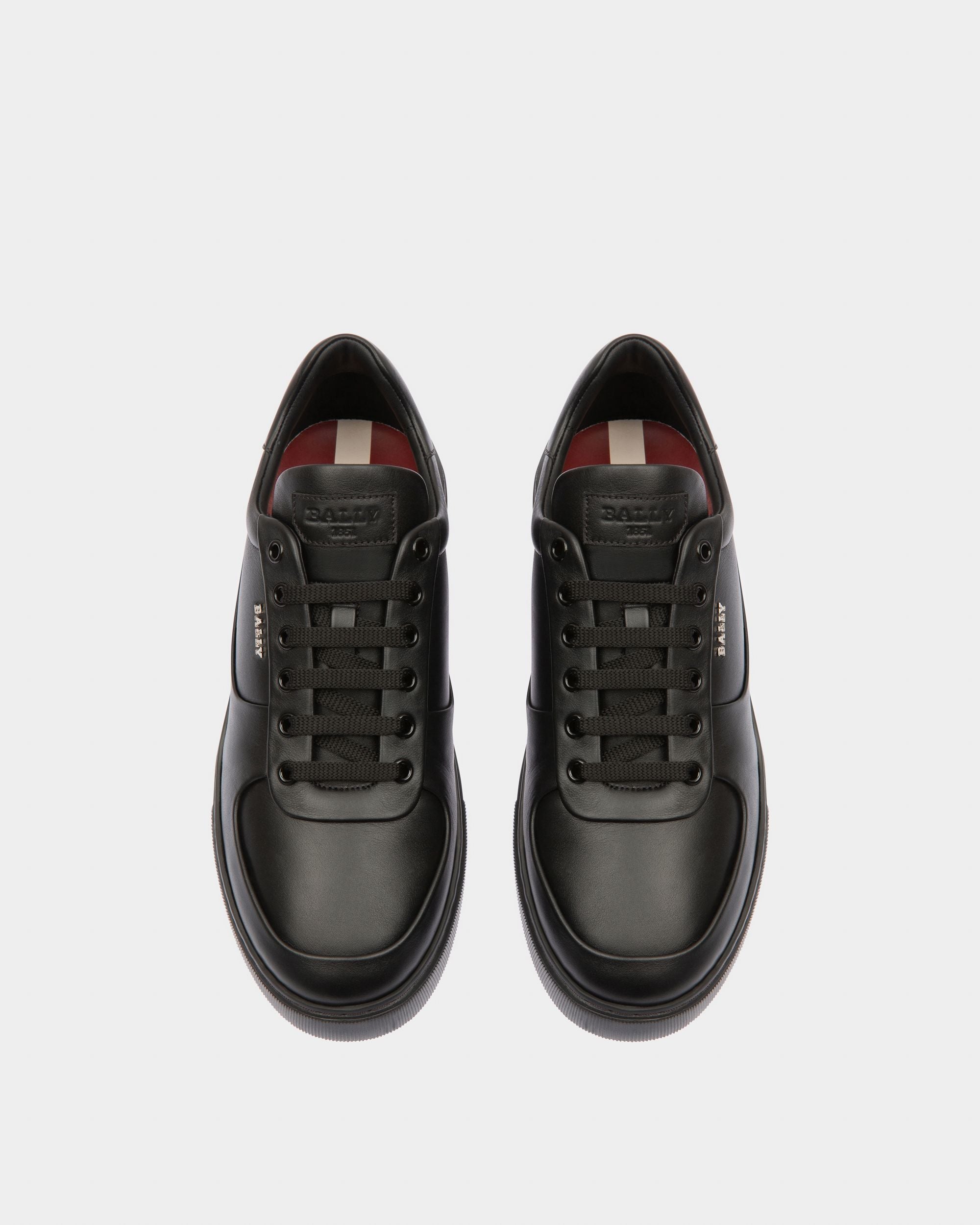 Manny Sneakers En Cuir Noir - Homme - Bally - 02