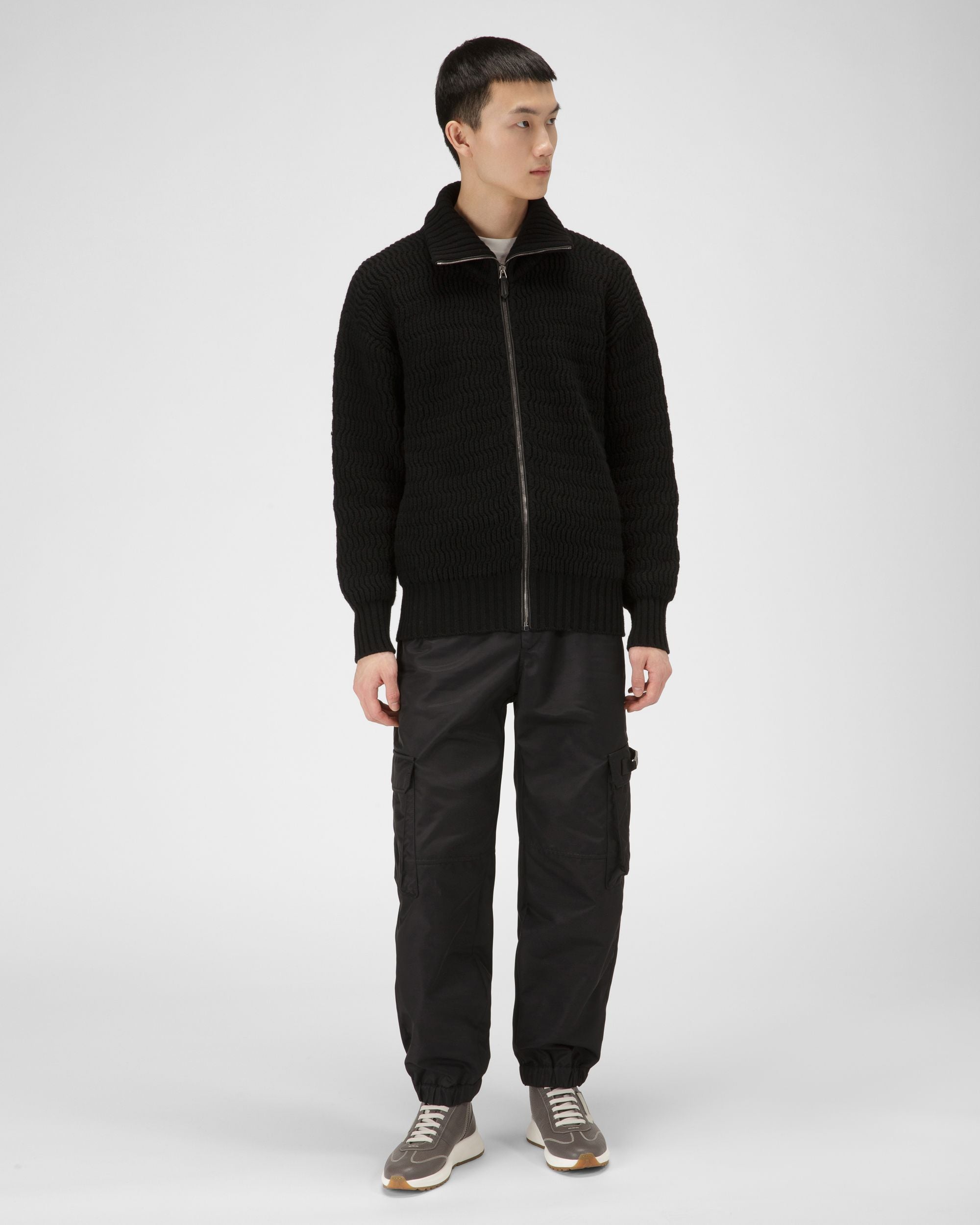 Darrel Sneakers En Cuir Minéral Foncé - Homme - Bally - 07