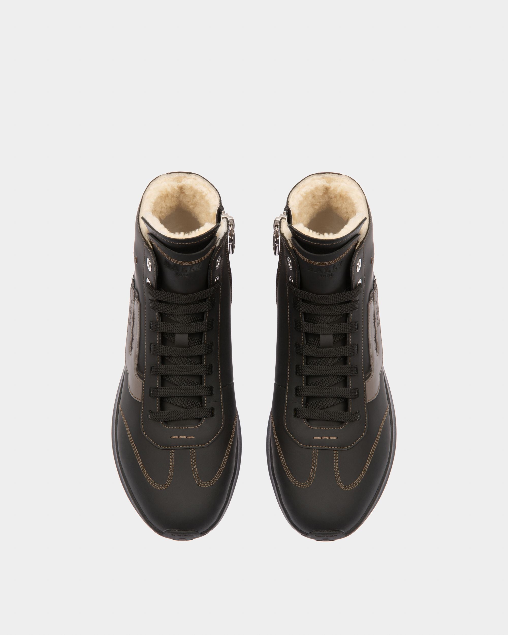 Darrel Sneakers En Cuir Noir - Homme - Bally - 03