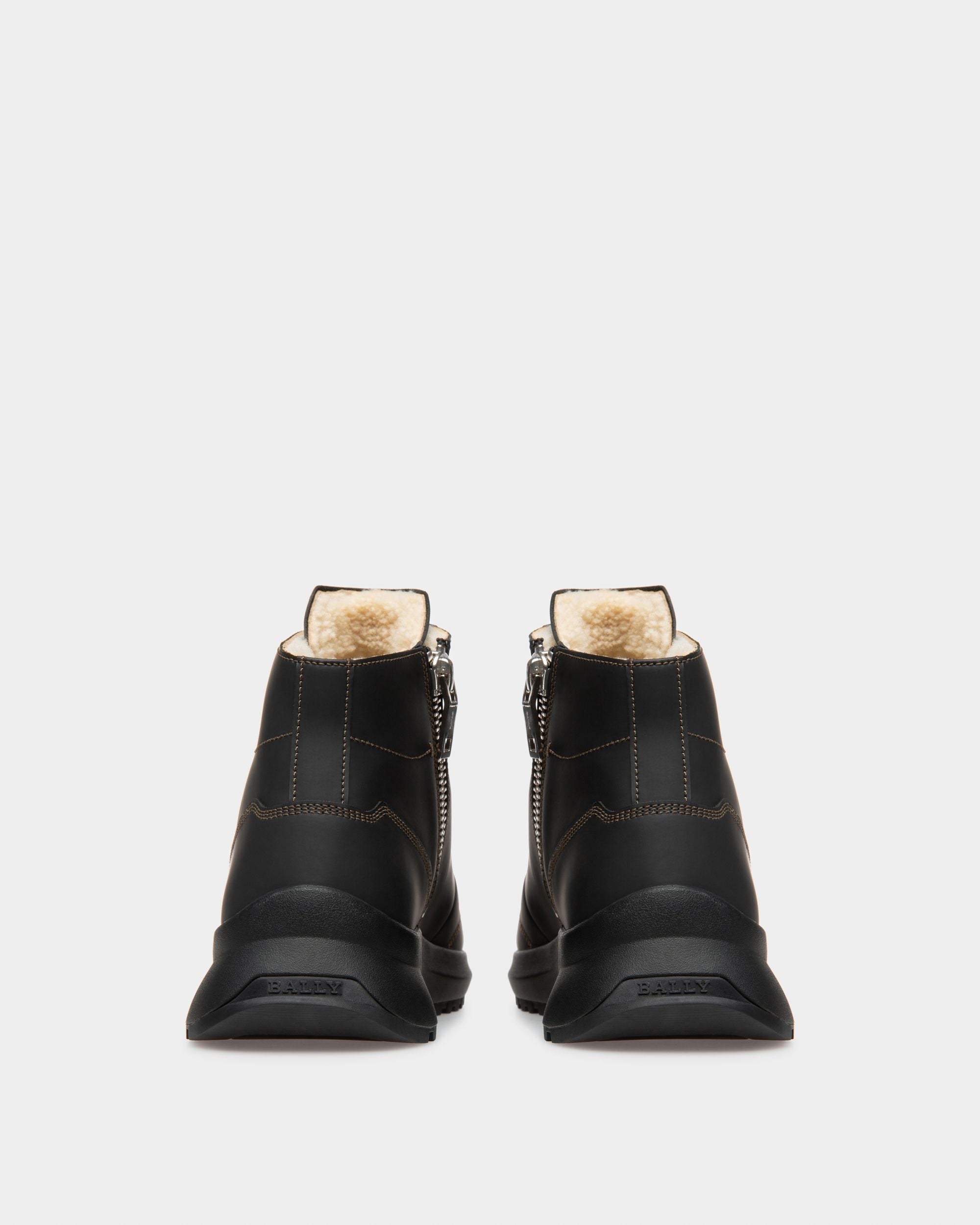 Darrel Sneakers En Cuir Noir - Homme - Bally - 04