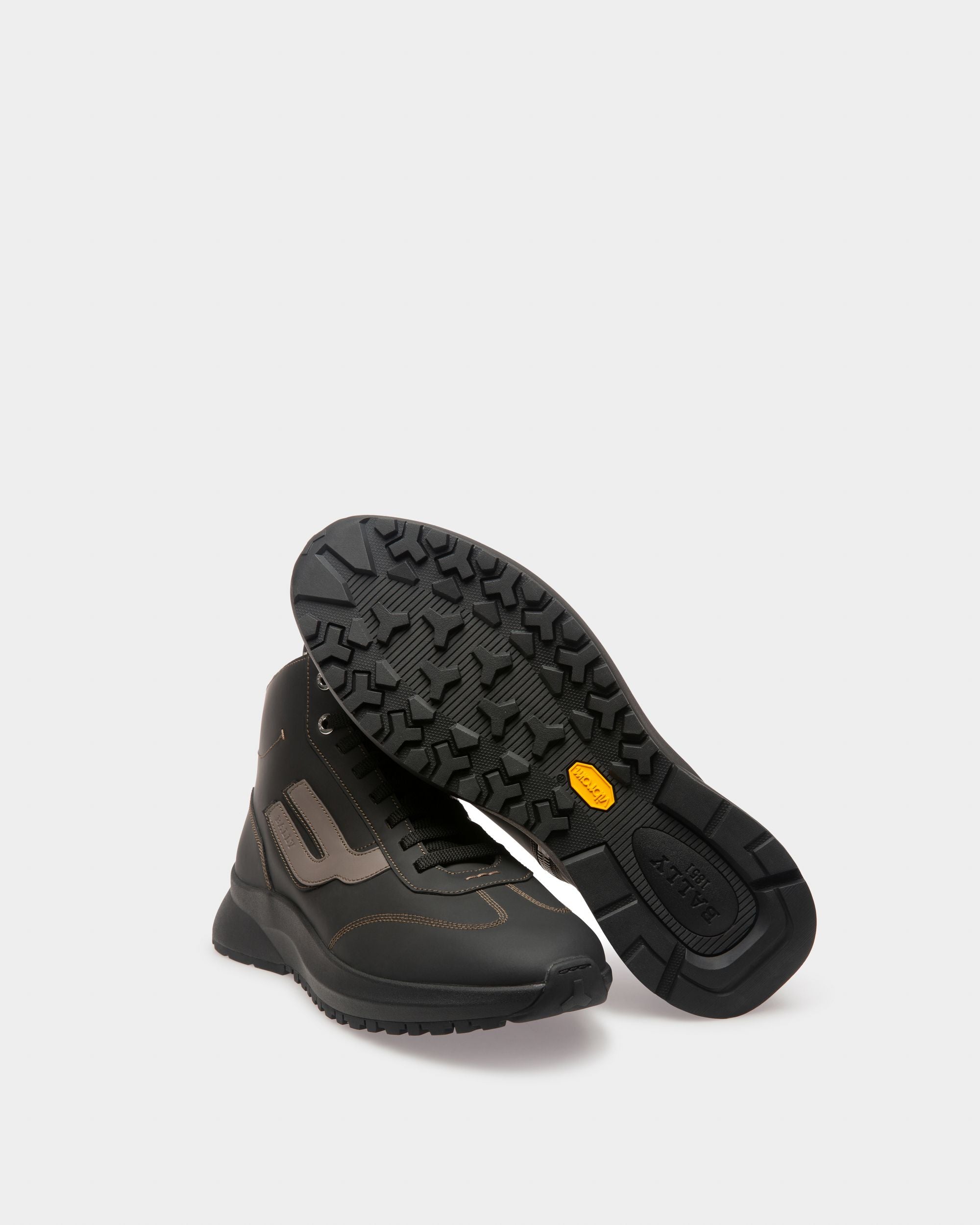 Darrel Sneakers En Cuir Noir - Homme - Bally - 05