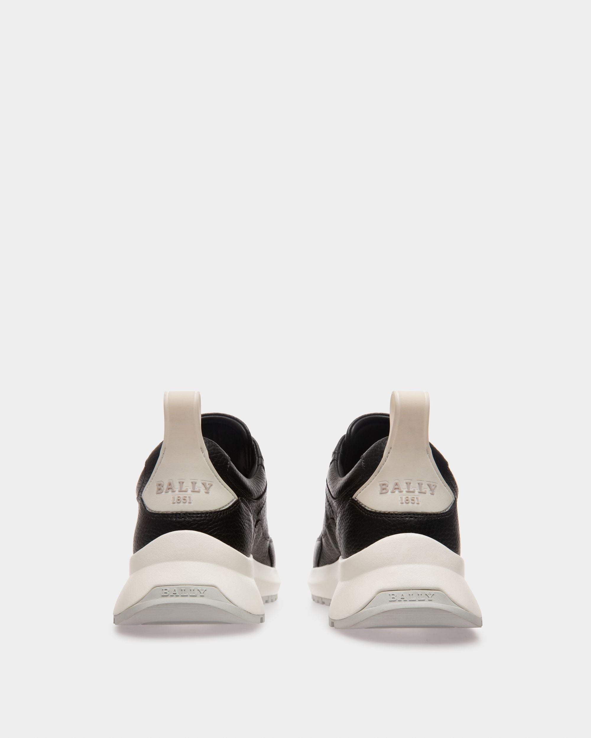 Dave Sneaker Aus Schwarzem Leder - Herren - Bally - 04