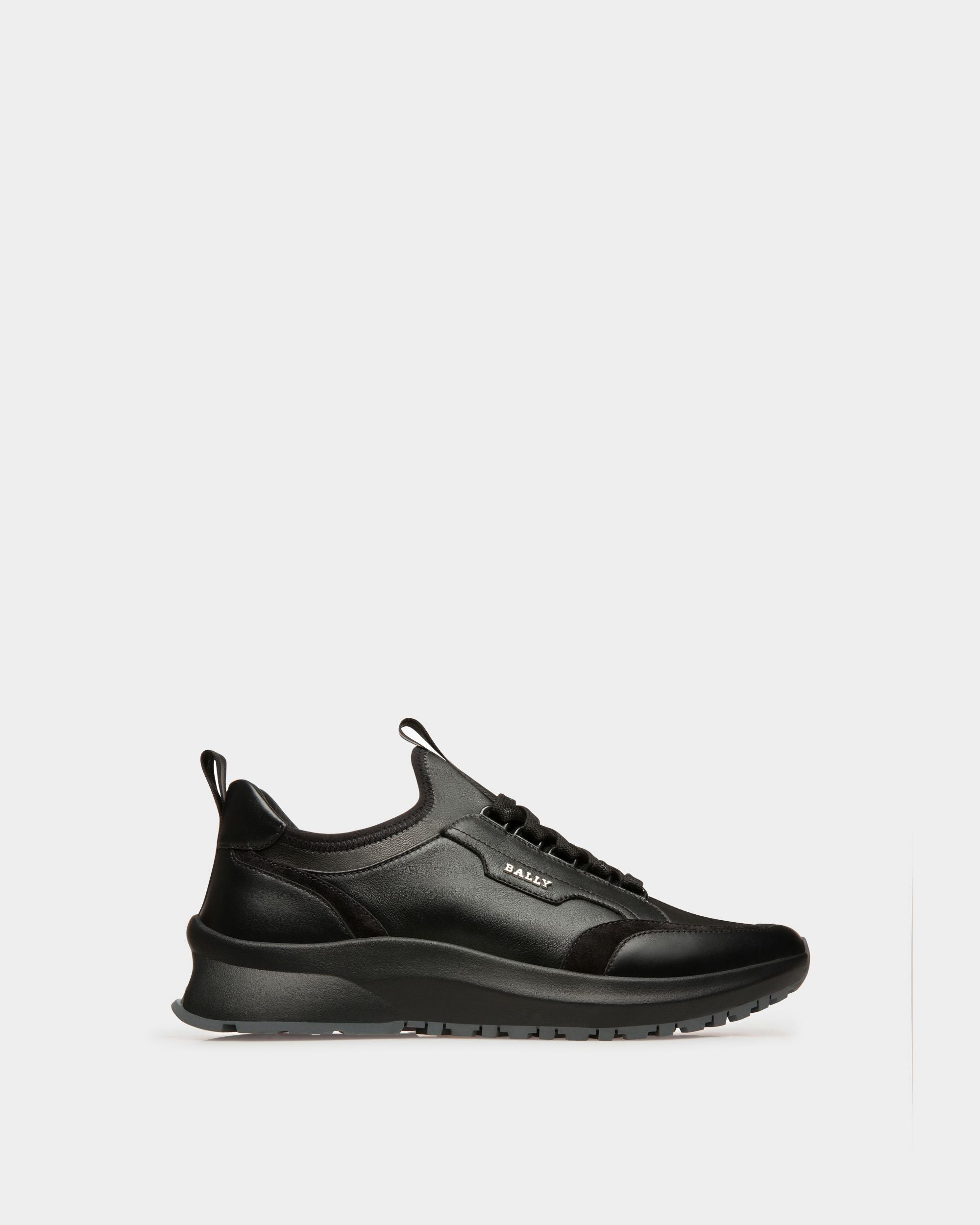 Deven Sneaker Aus Schwarzem Leder - Herren - Bally - 01