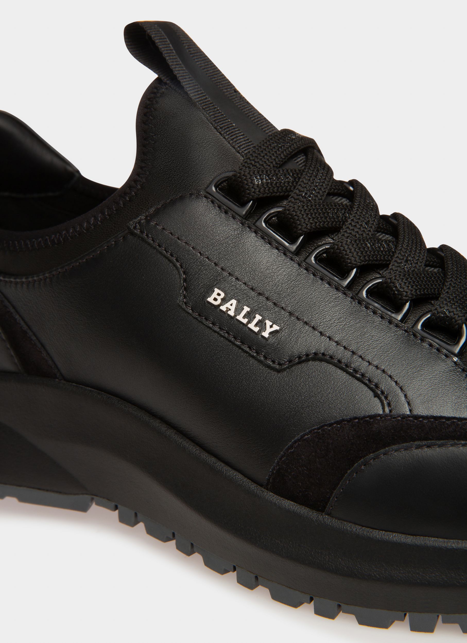 Deven Sneaker Aus Schwarzem Leder - Herren - Bally - 06