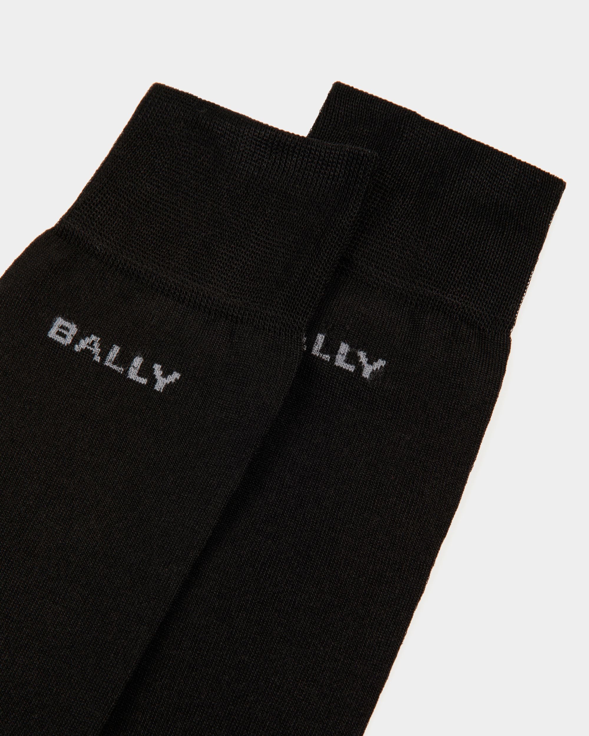 Socken Aus Baumwolle In Schwarz - Herren - Bally - 02