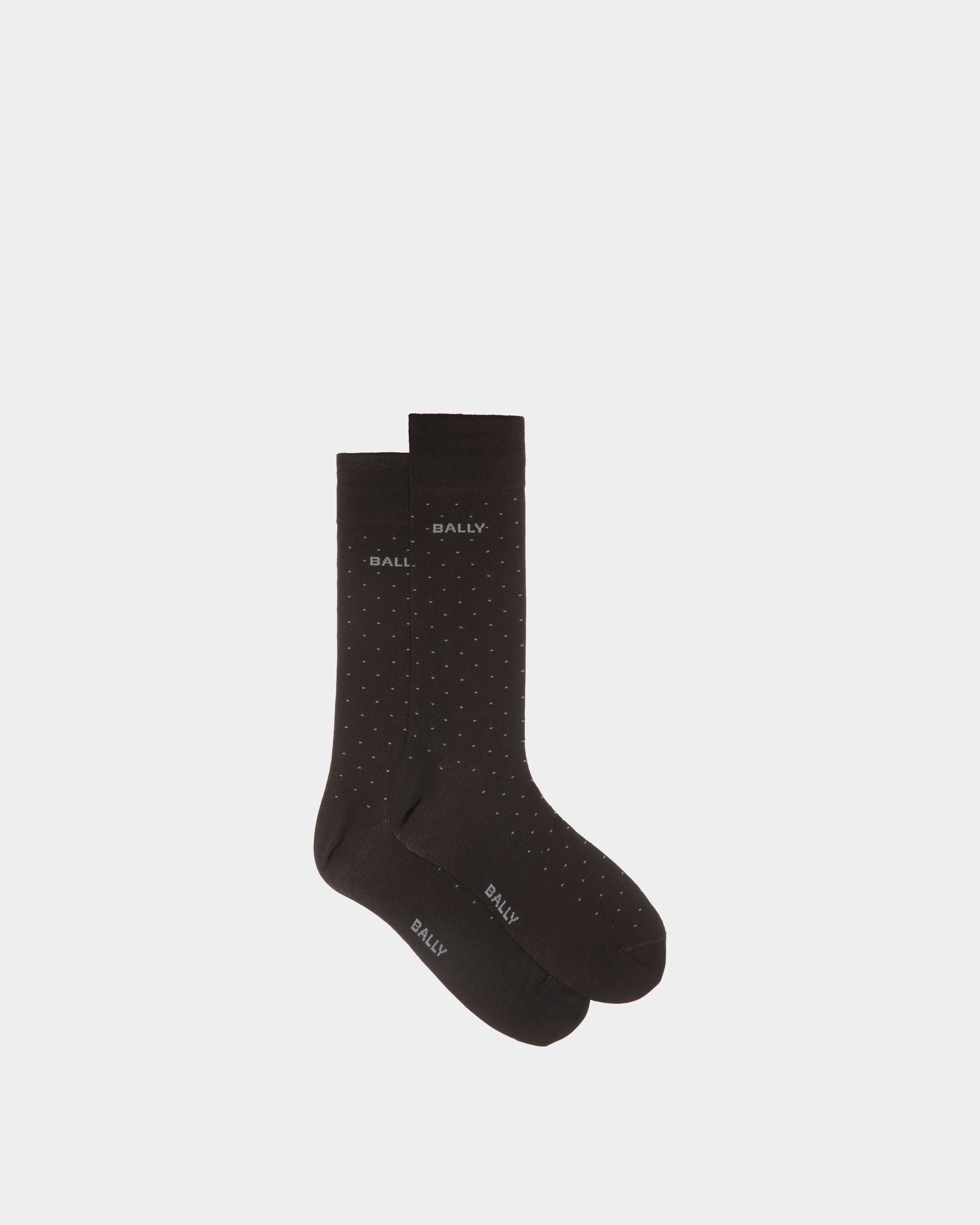 Socken Aus Baumwolle In Schwarz - Herren - Bally - 01