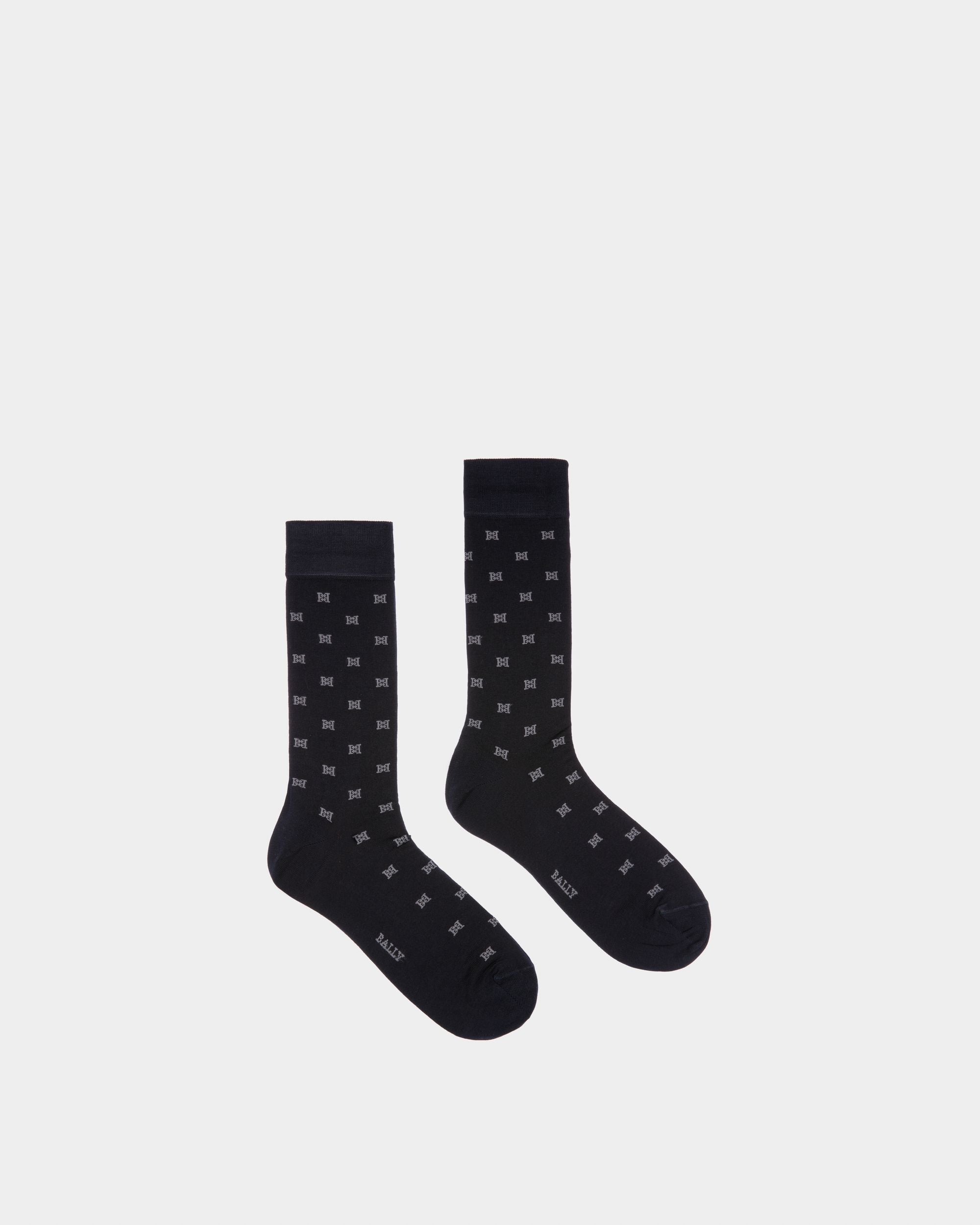 Chaussettes Jacquard - Homme - Bally - 01