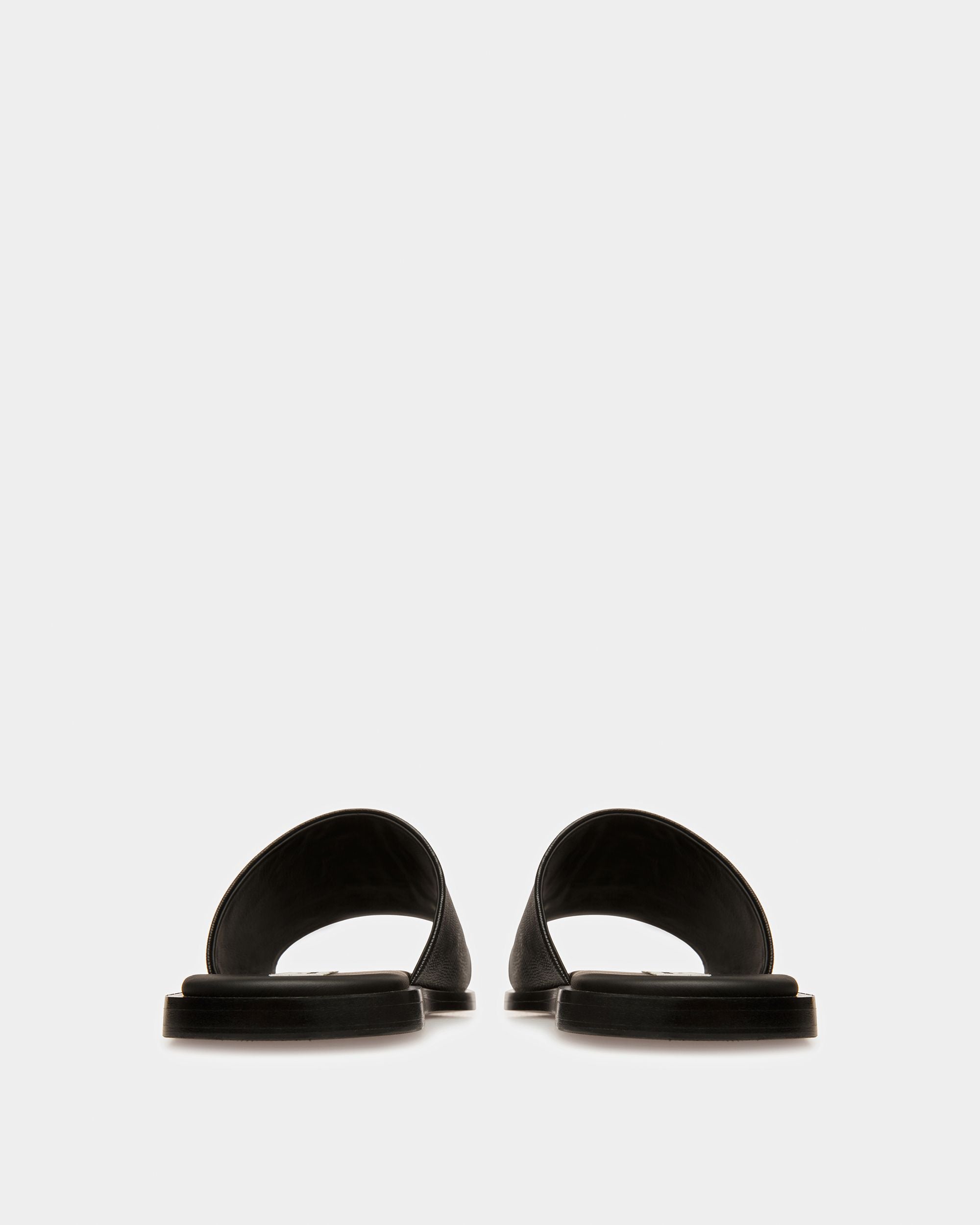 Sabian Ledersandalen In Schwarz - Herren - Bally - 04