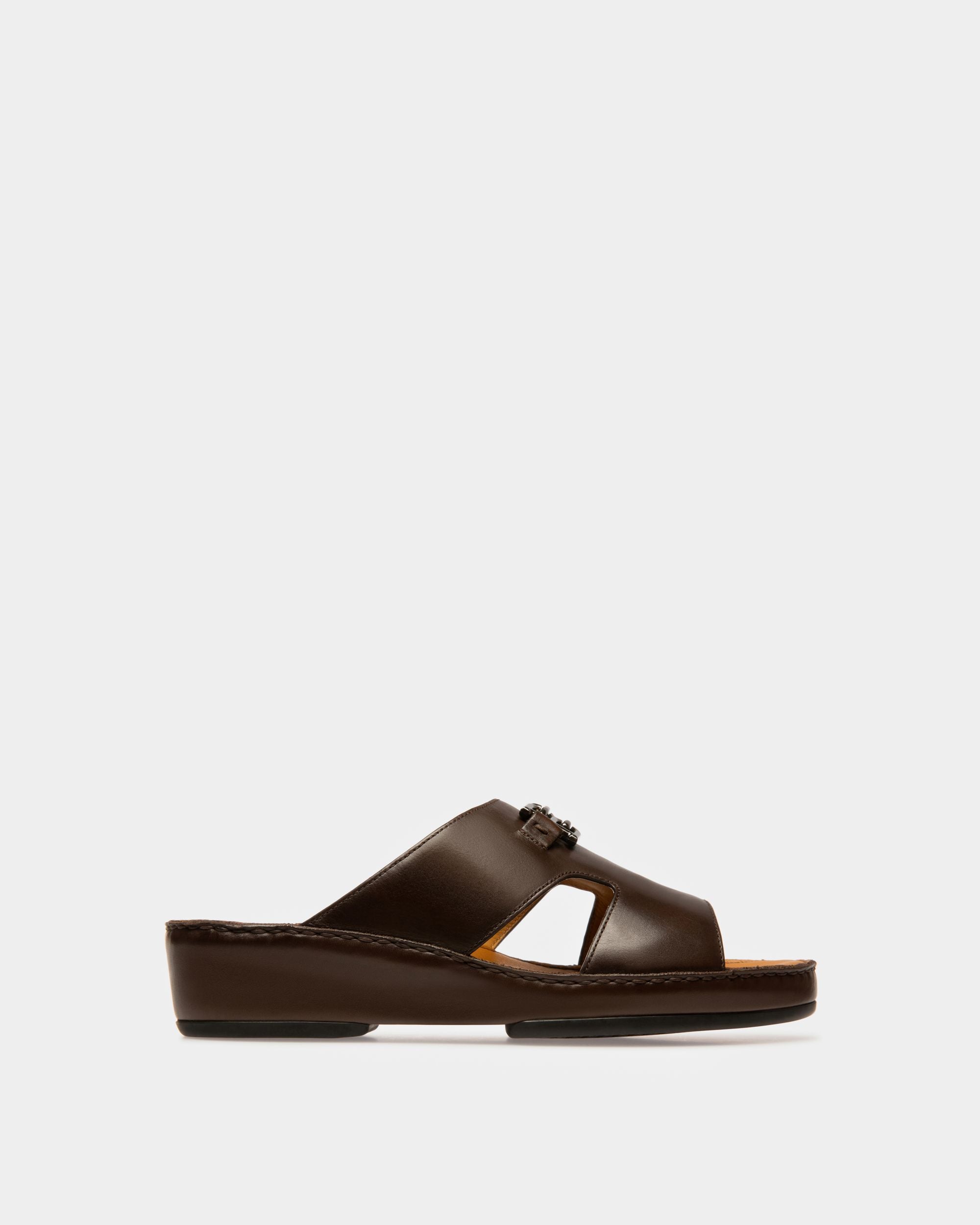 Harames Sandales En Cuir Marron - Homme - Bally - 01