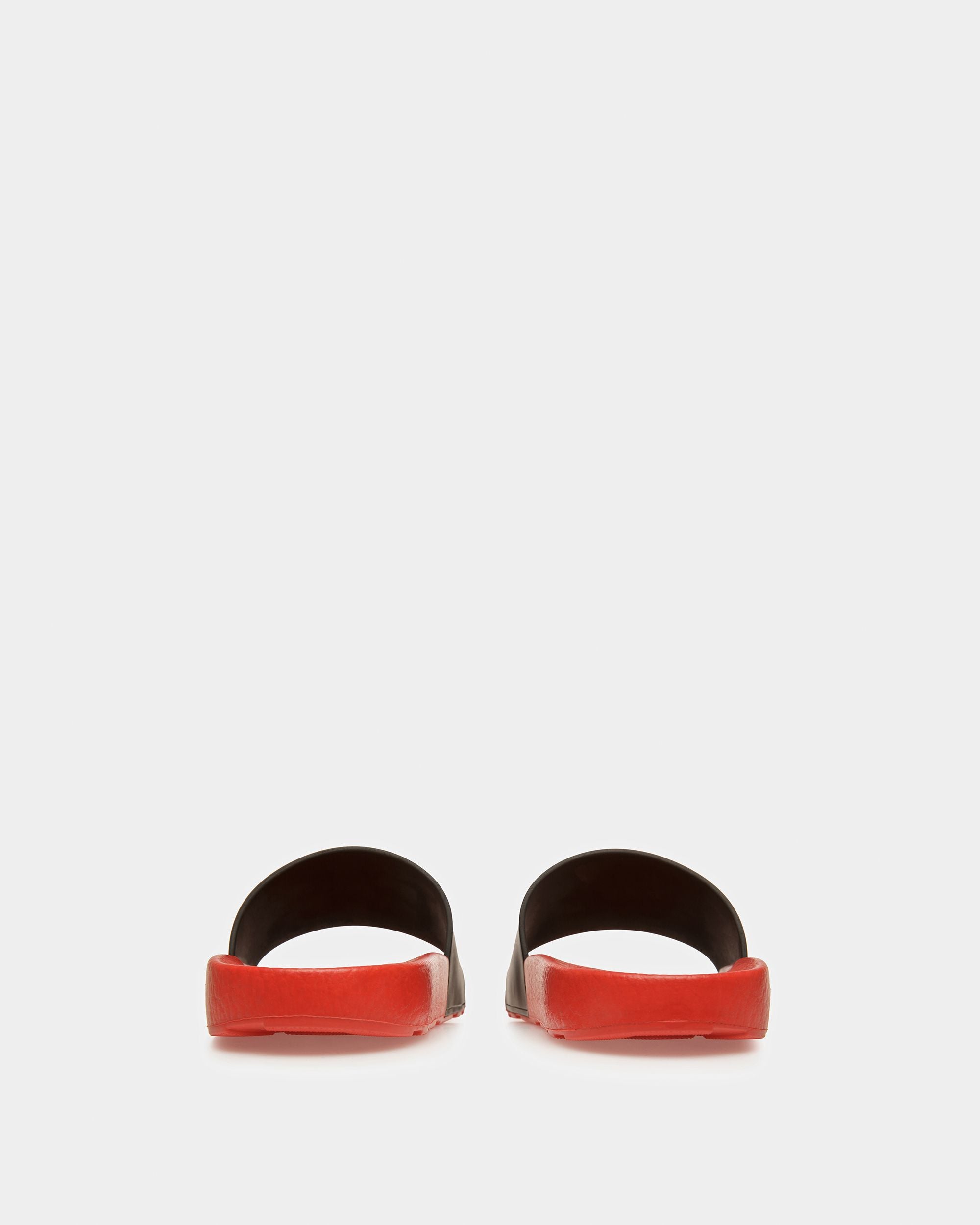 Scotty Gummisandalen In Schwarz Und Orange - Herren - Bally - 04
