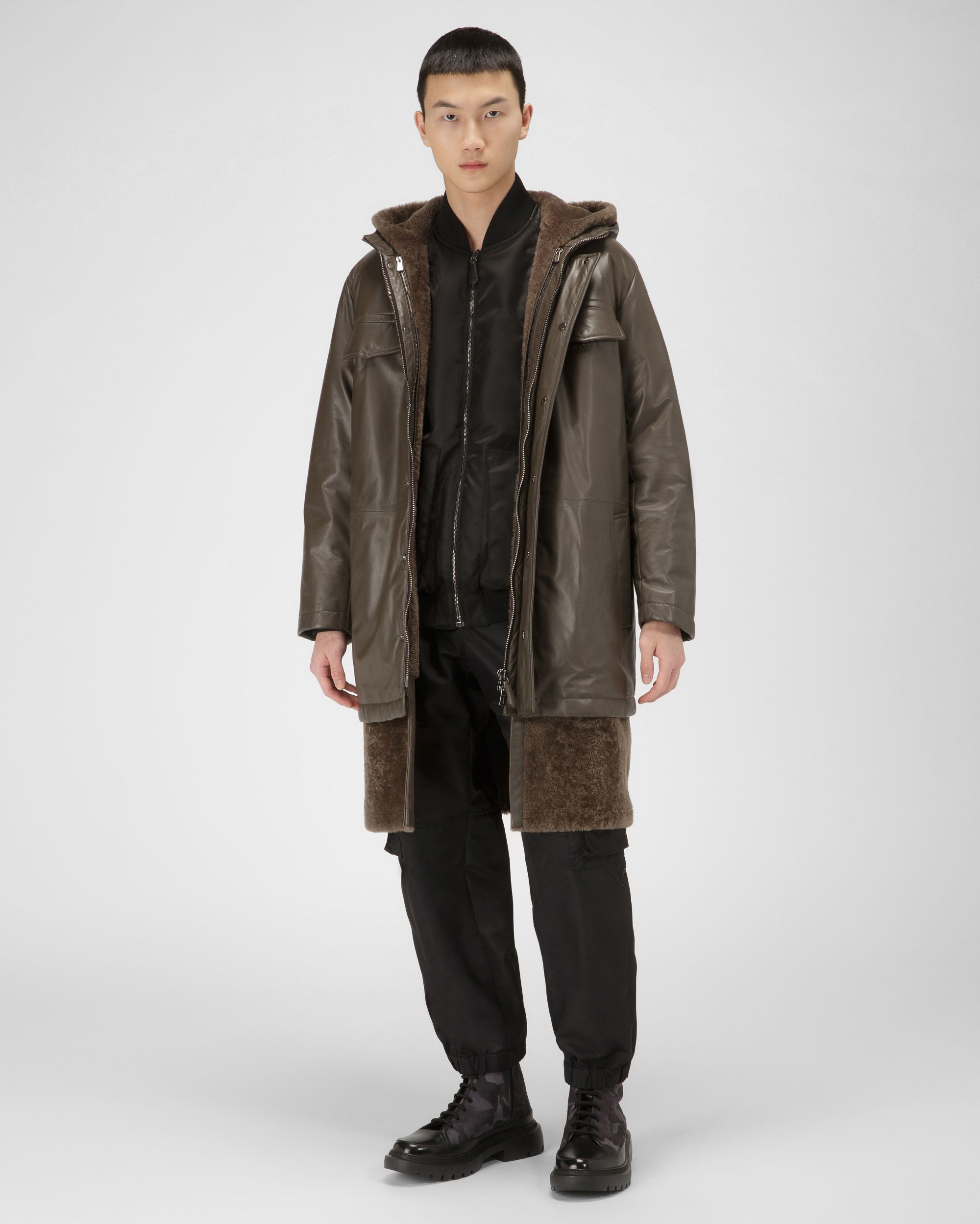 Recycled Nylon Trousers In Black - Men's - Bally - 05