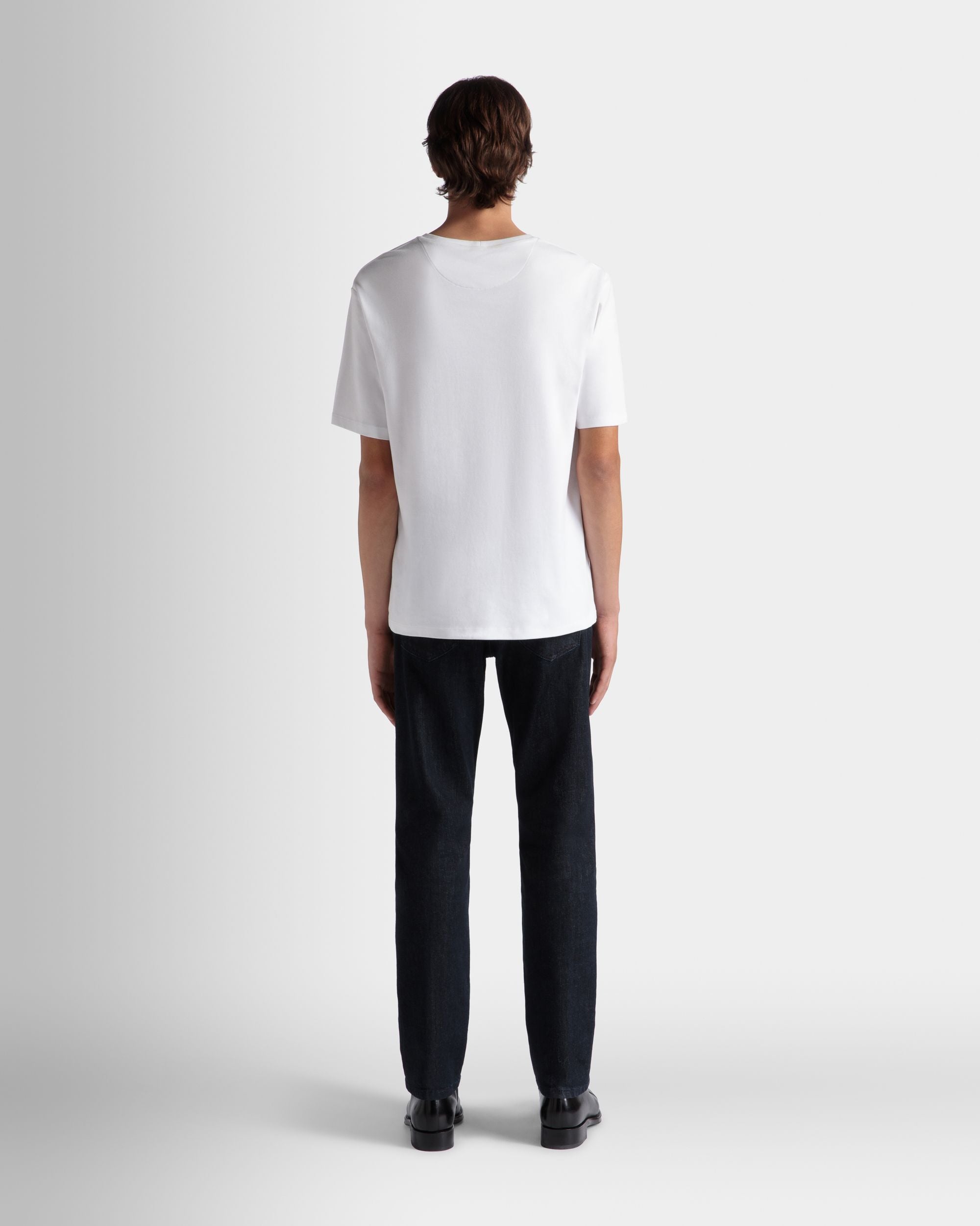 Pantalon Collection Voyage Adrien Brody En Denim De Coton Mélangé Navy Blue - Homme - Bally - 08