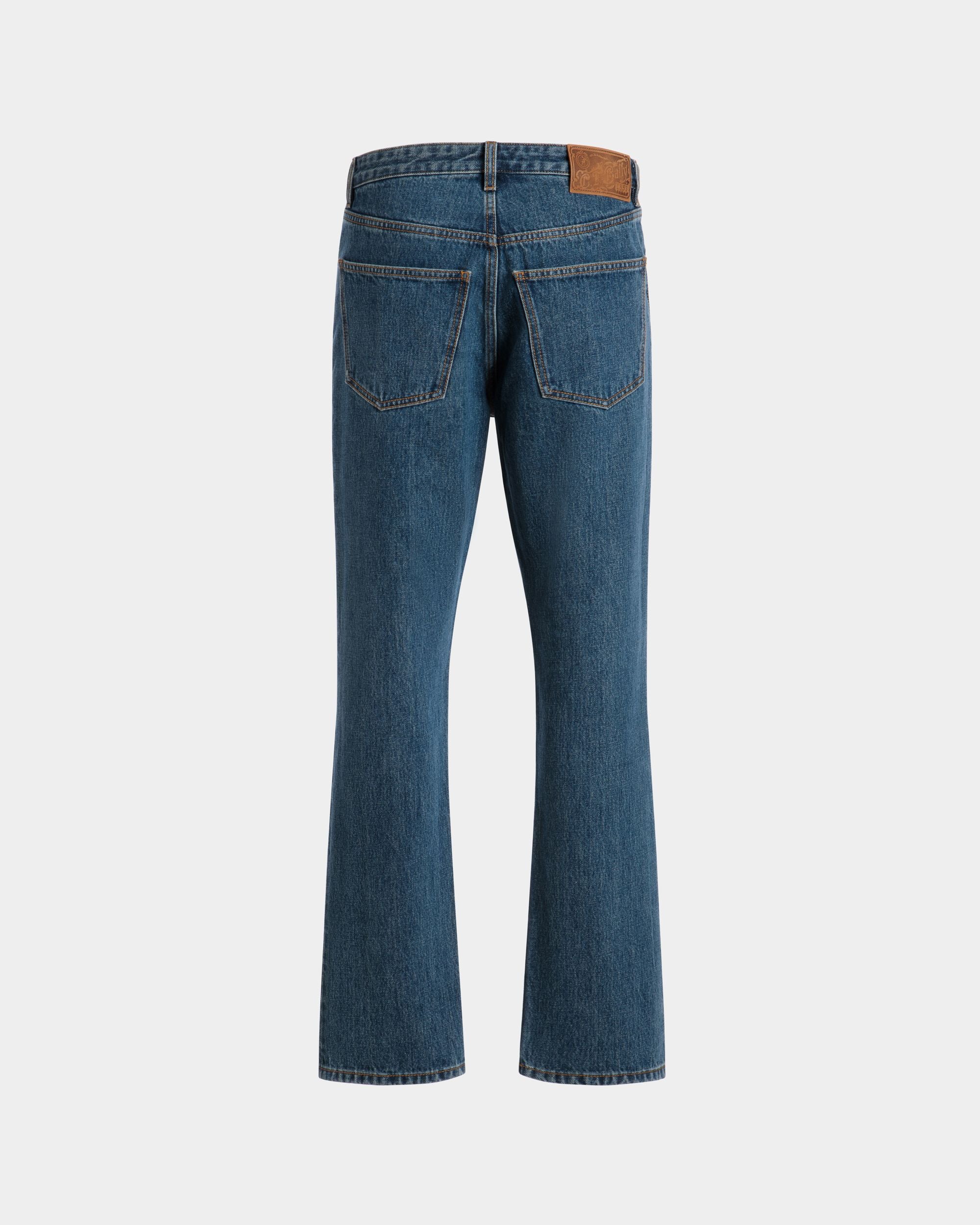 Denim Pants in Medium Blue Cotton - Herren - Bally - 03