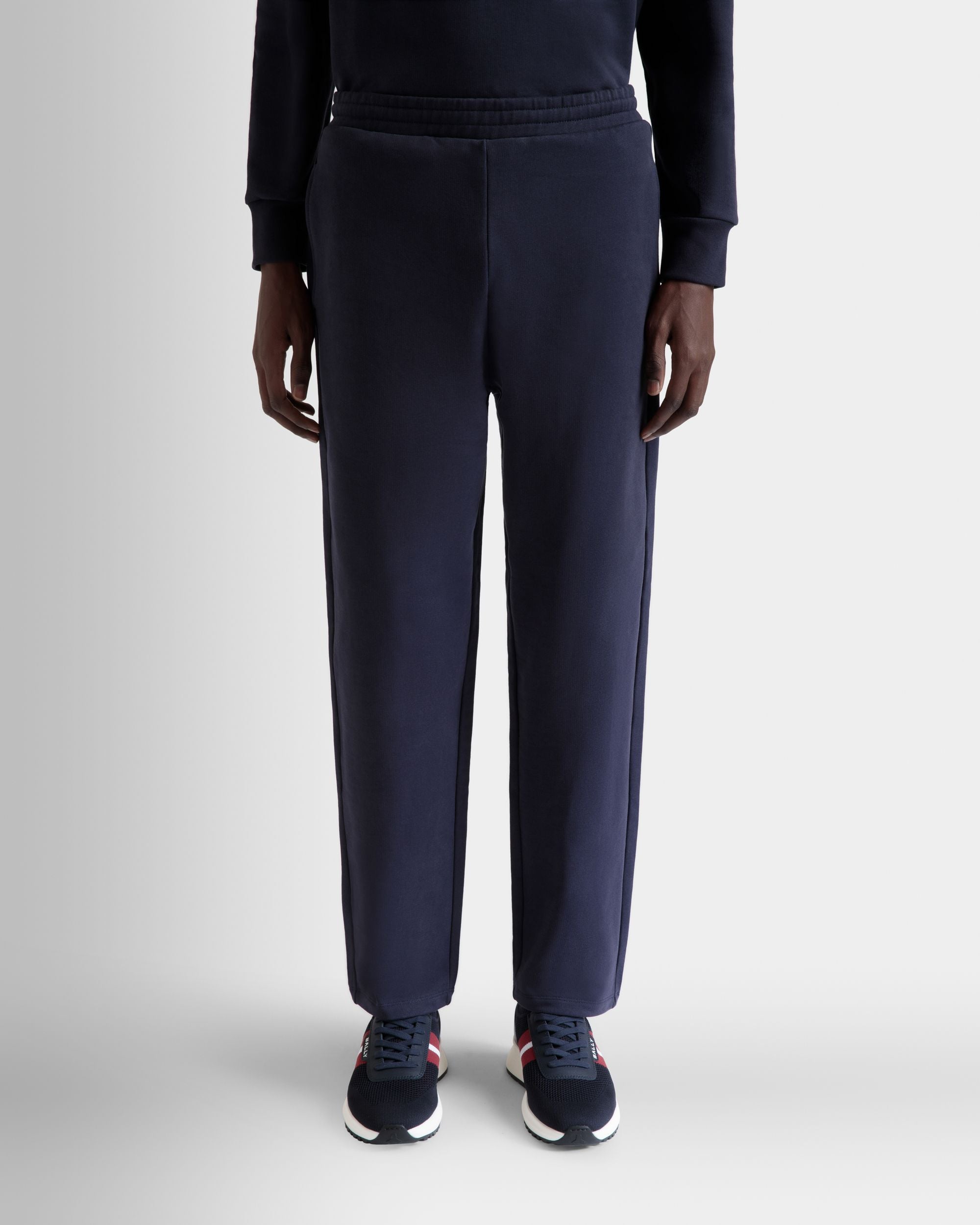Sweathose Aus Baumwolle In Navy Blue - Herren - Bally - 08